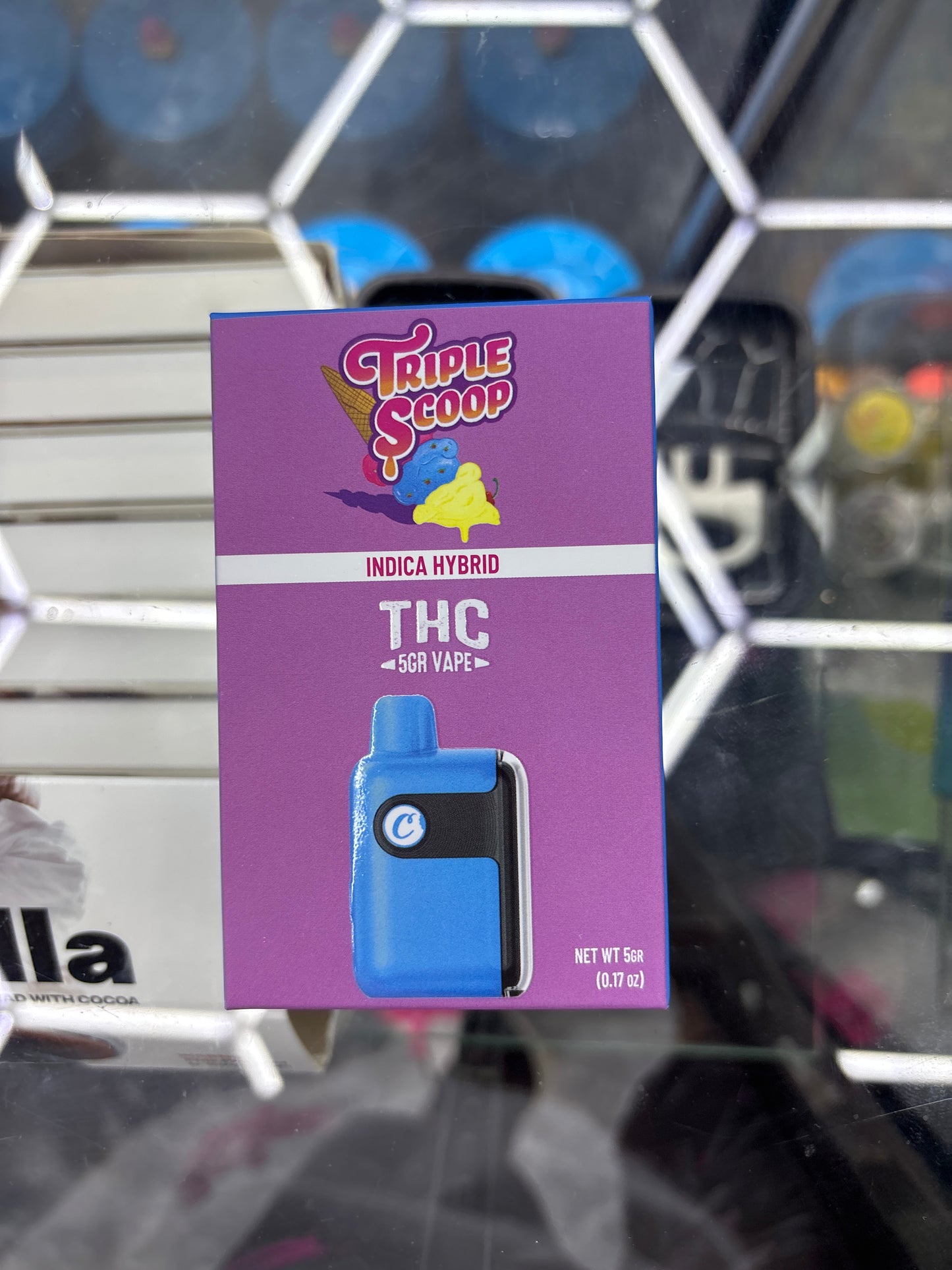 Cookies triple scoop THC a 5G vape hybrid