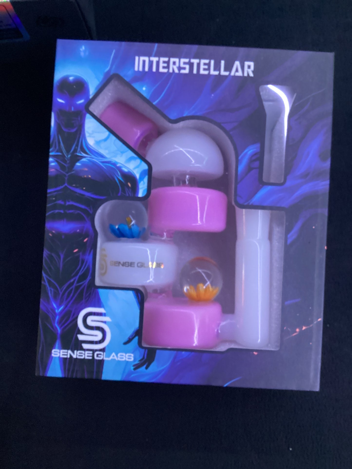 Sense glass interstellar water pipe white