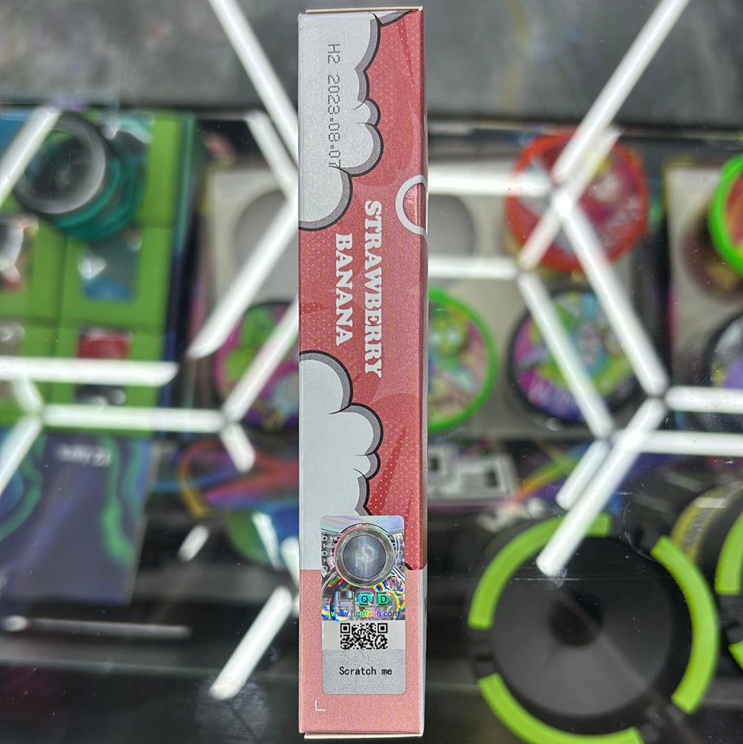 HQD strawberry banana, 1200 puffs curvie plus