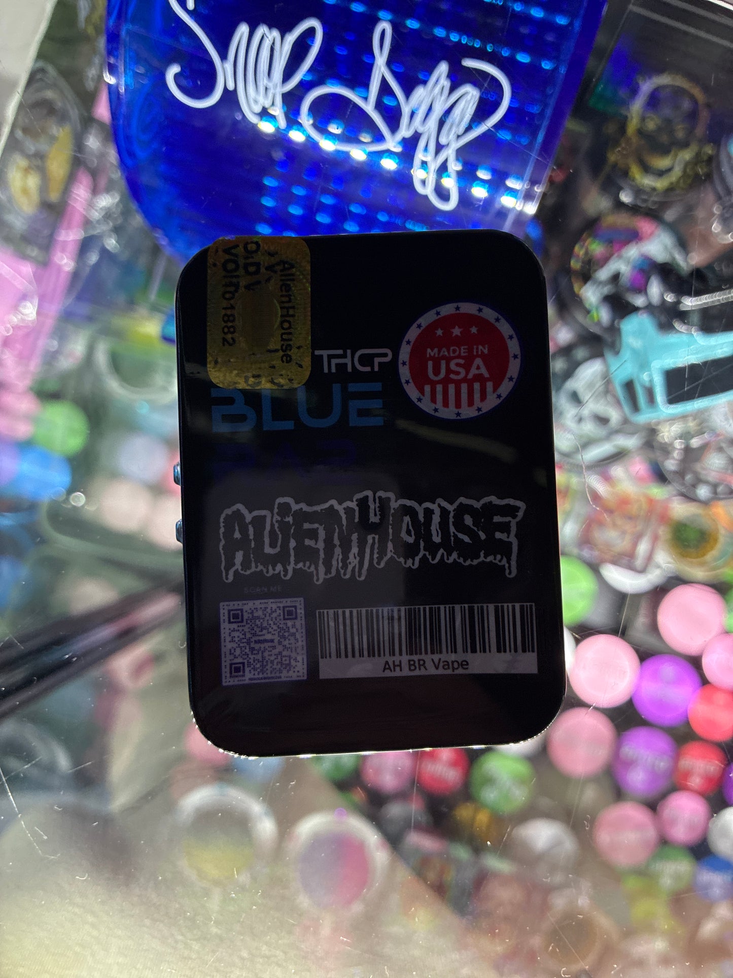 Alien house 3g thcp vape blue