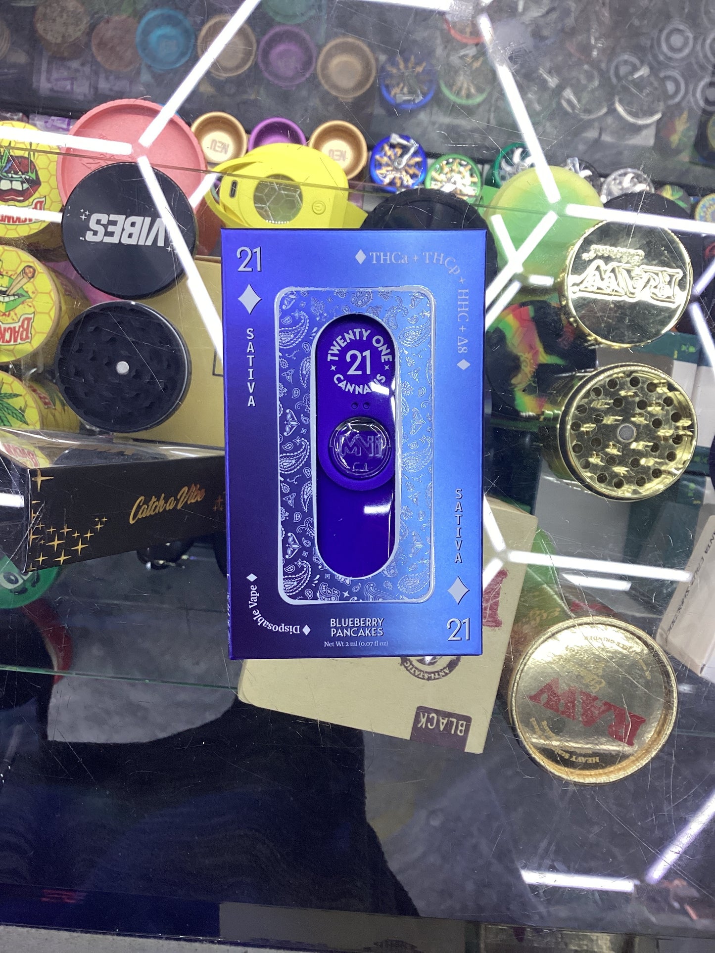 21 cannabis blueberry pancakes sativa 2ml disposable