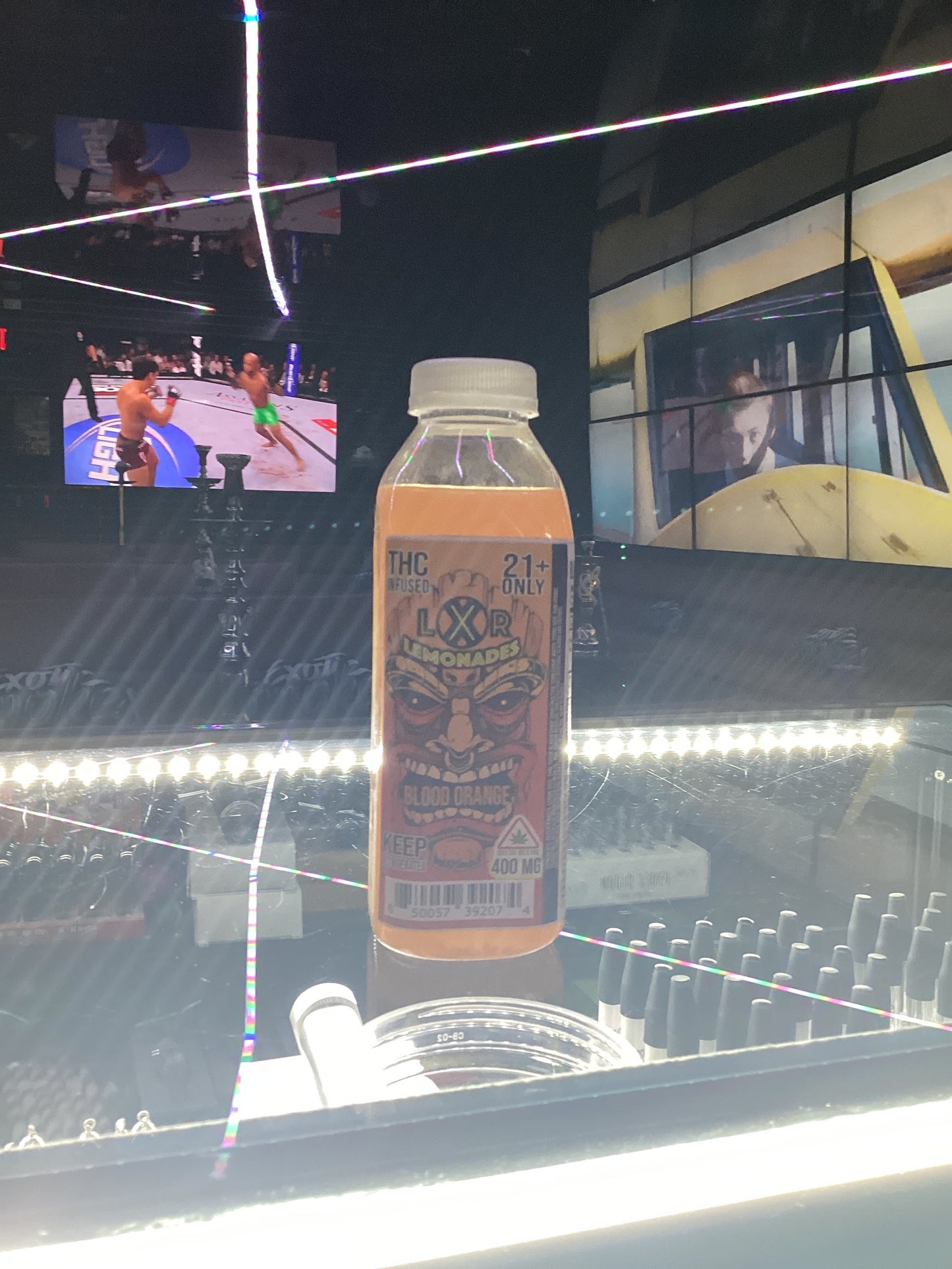 LXR thca infused blood orange lemonade