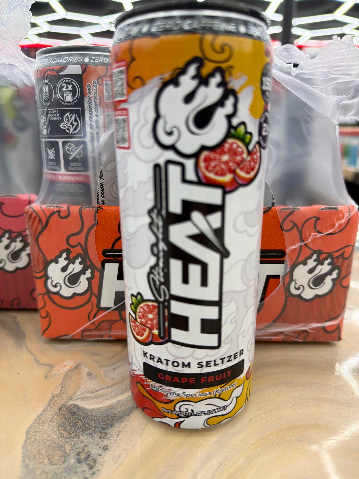 HEAT KRATOM SELTZER 150mit GRAPEFRUIT