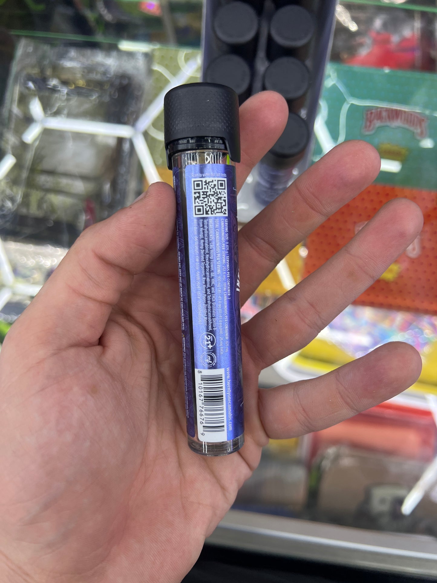 Twenty One Cannabis thch Infuse prerolls wet dream sativa