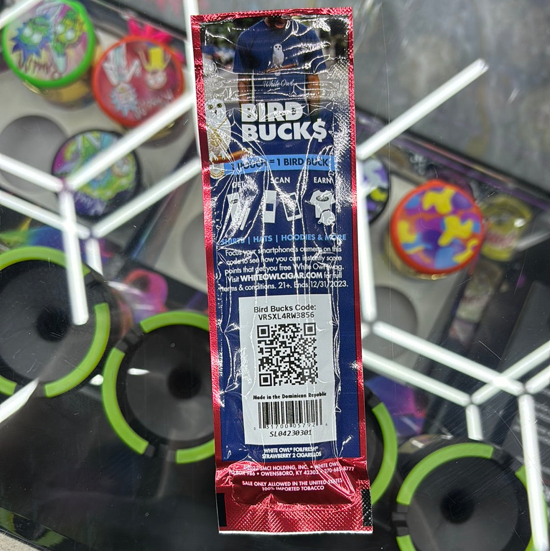 White owl strawberry cigarillos