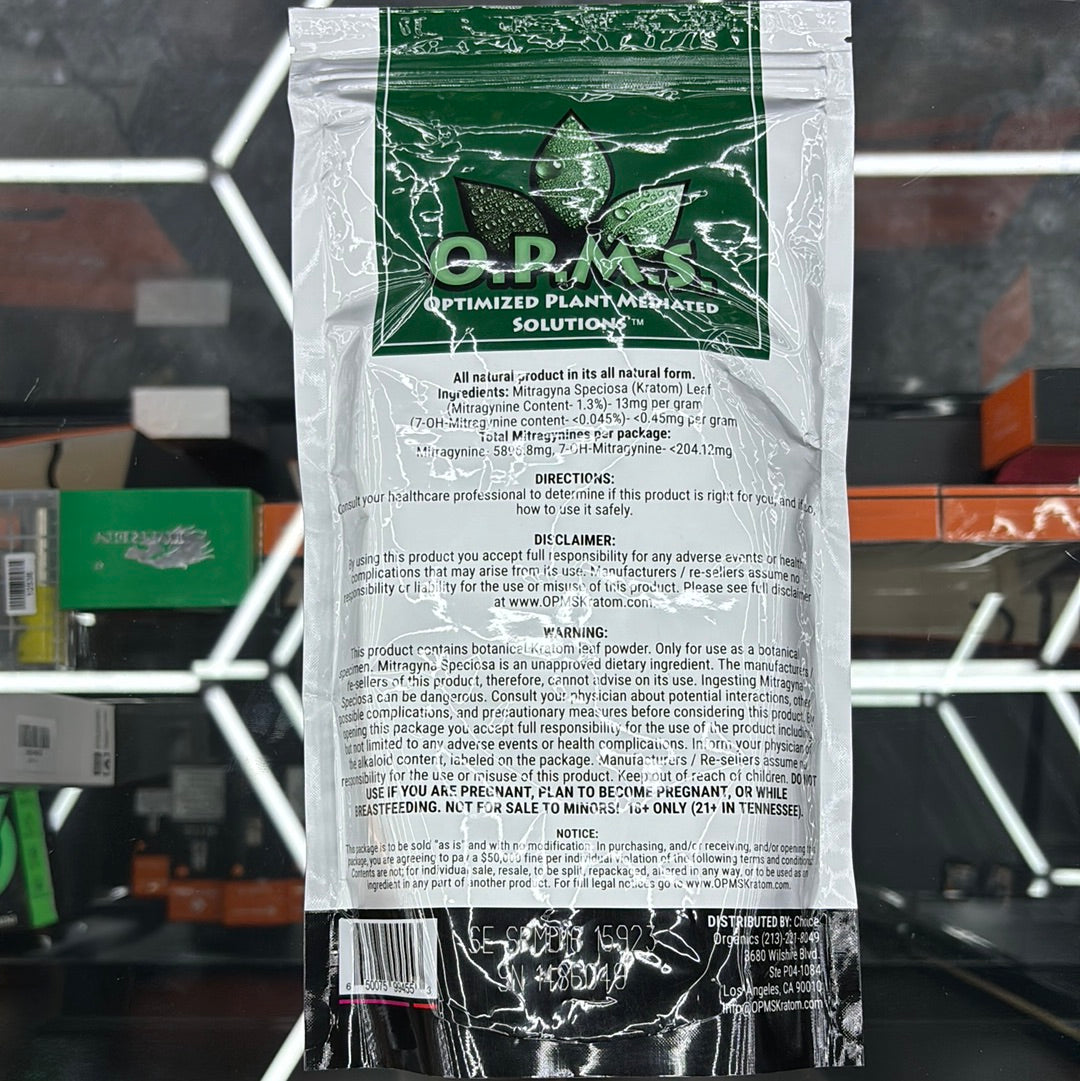 Opms maeng da 16oz kratom powder