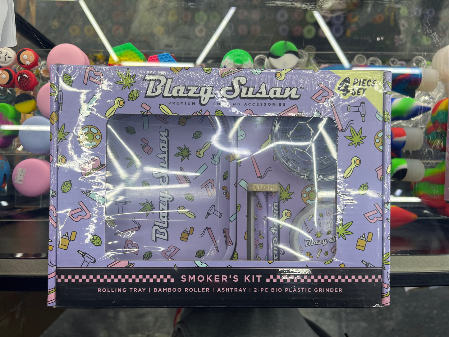 Blazy Susan 4 piece smoker kit