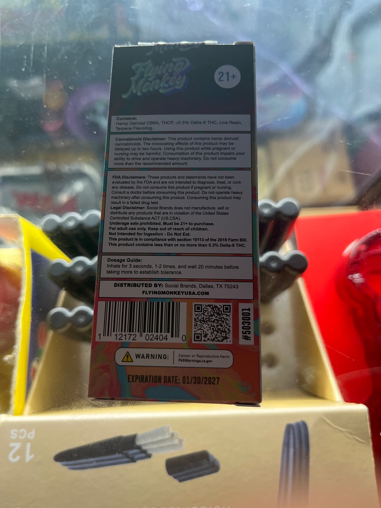 Flying monkey 3g disposable hybrid Girl Scout cookies