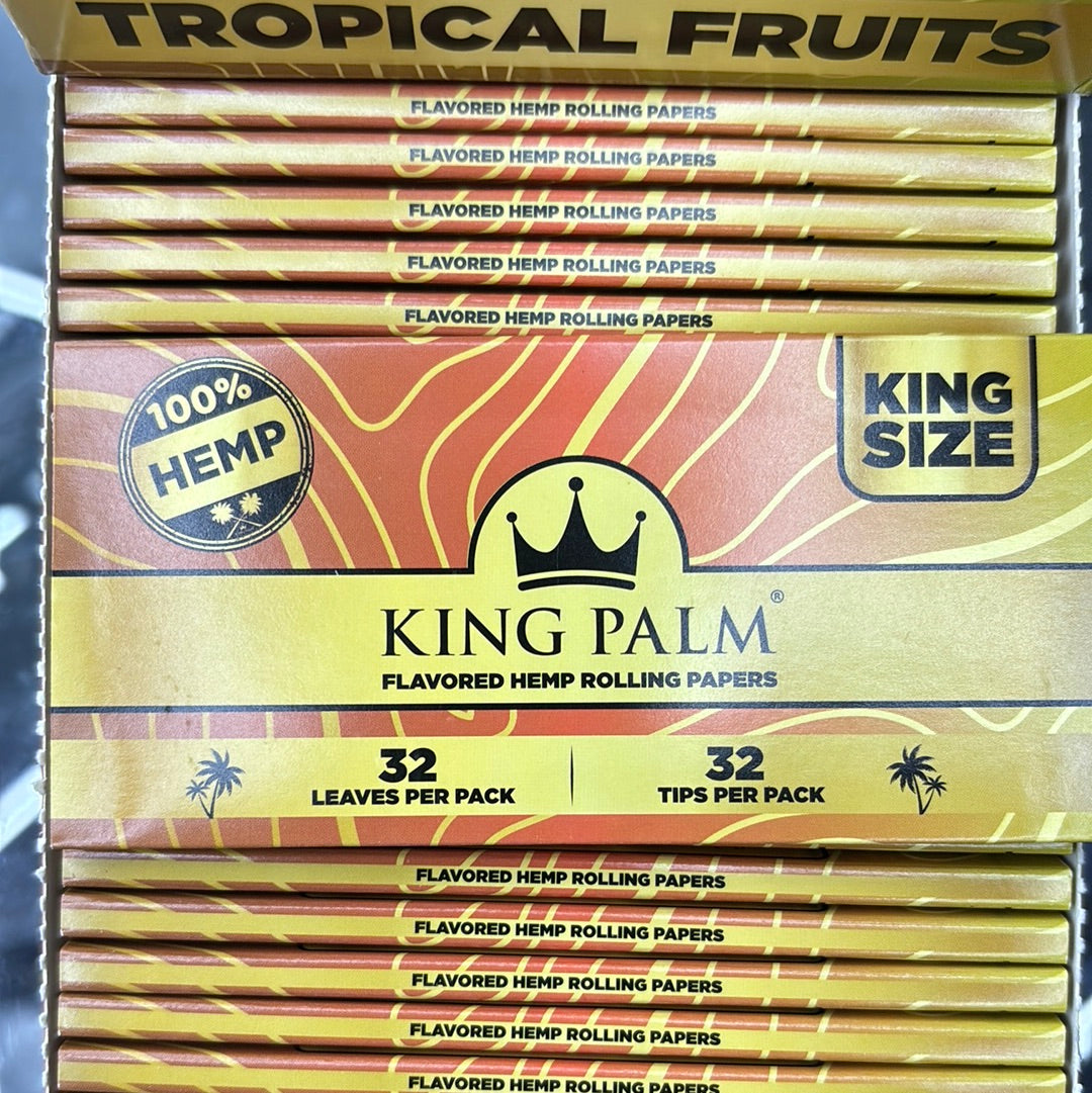 King Palm tropical fruits, king size