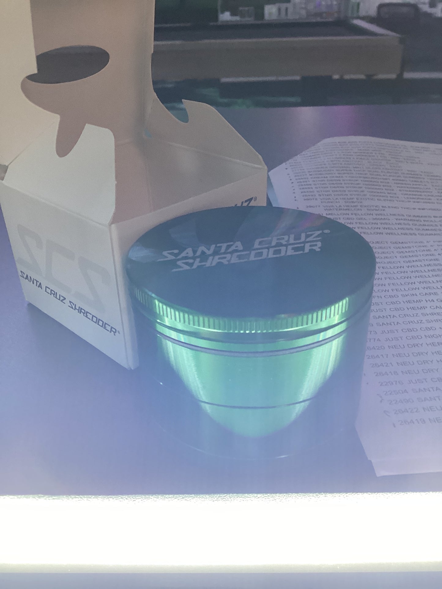 Santa Cruz shredder, green large grinder