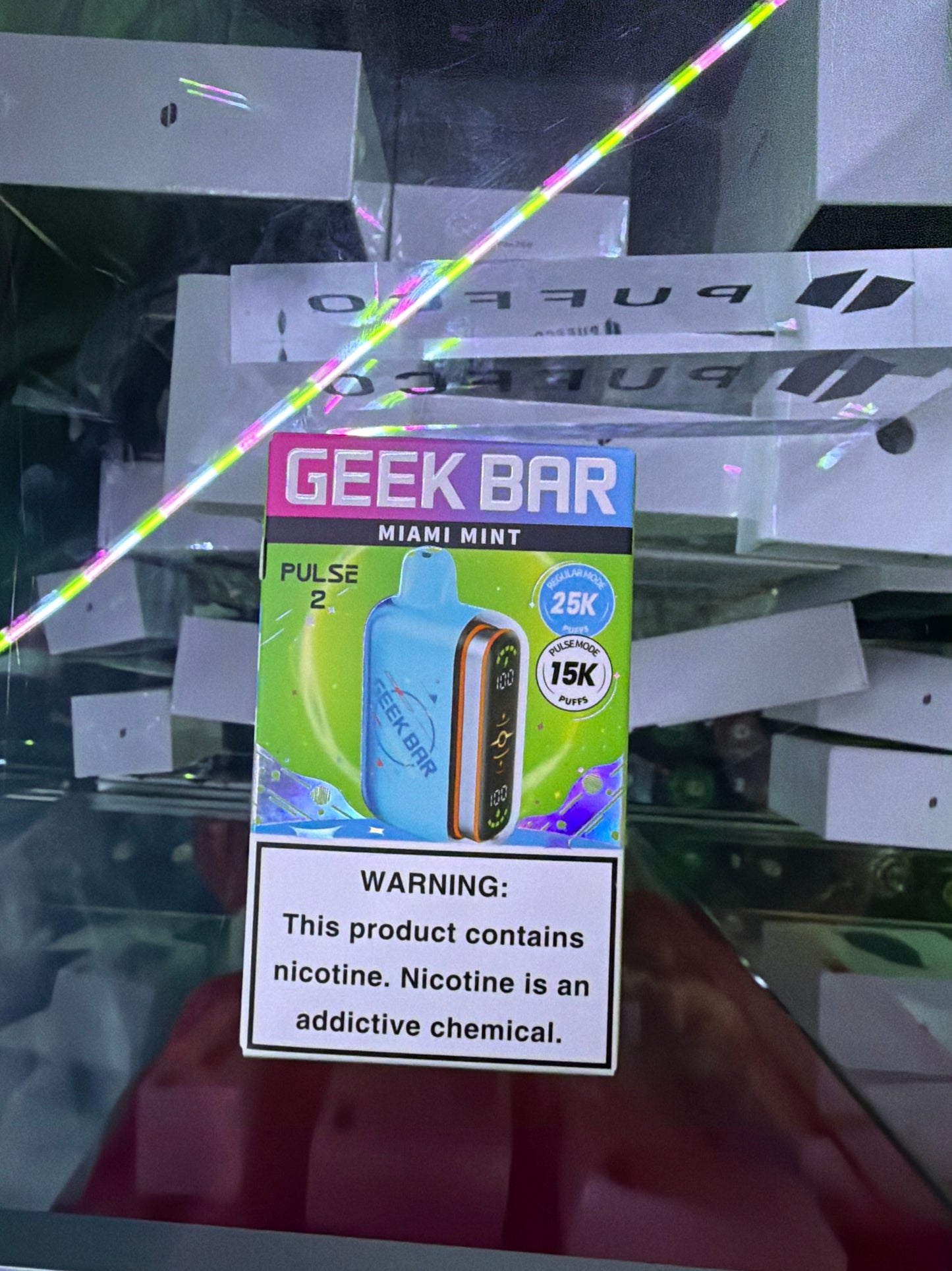 Geekbar pulse 2 15k hit miami mint