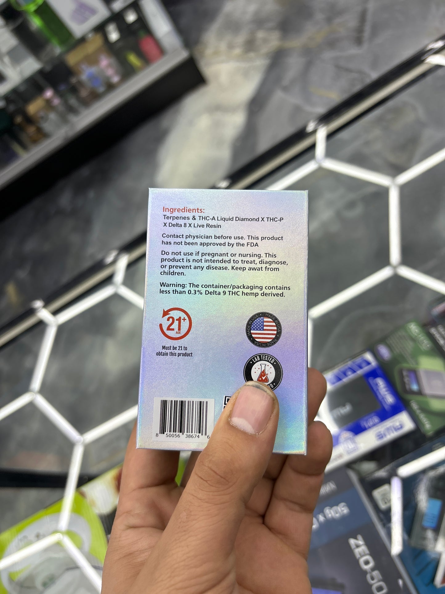 Razz thc 7g disposable LA Kush hybrid