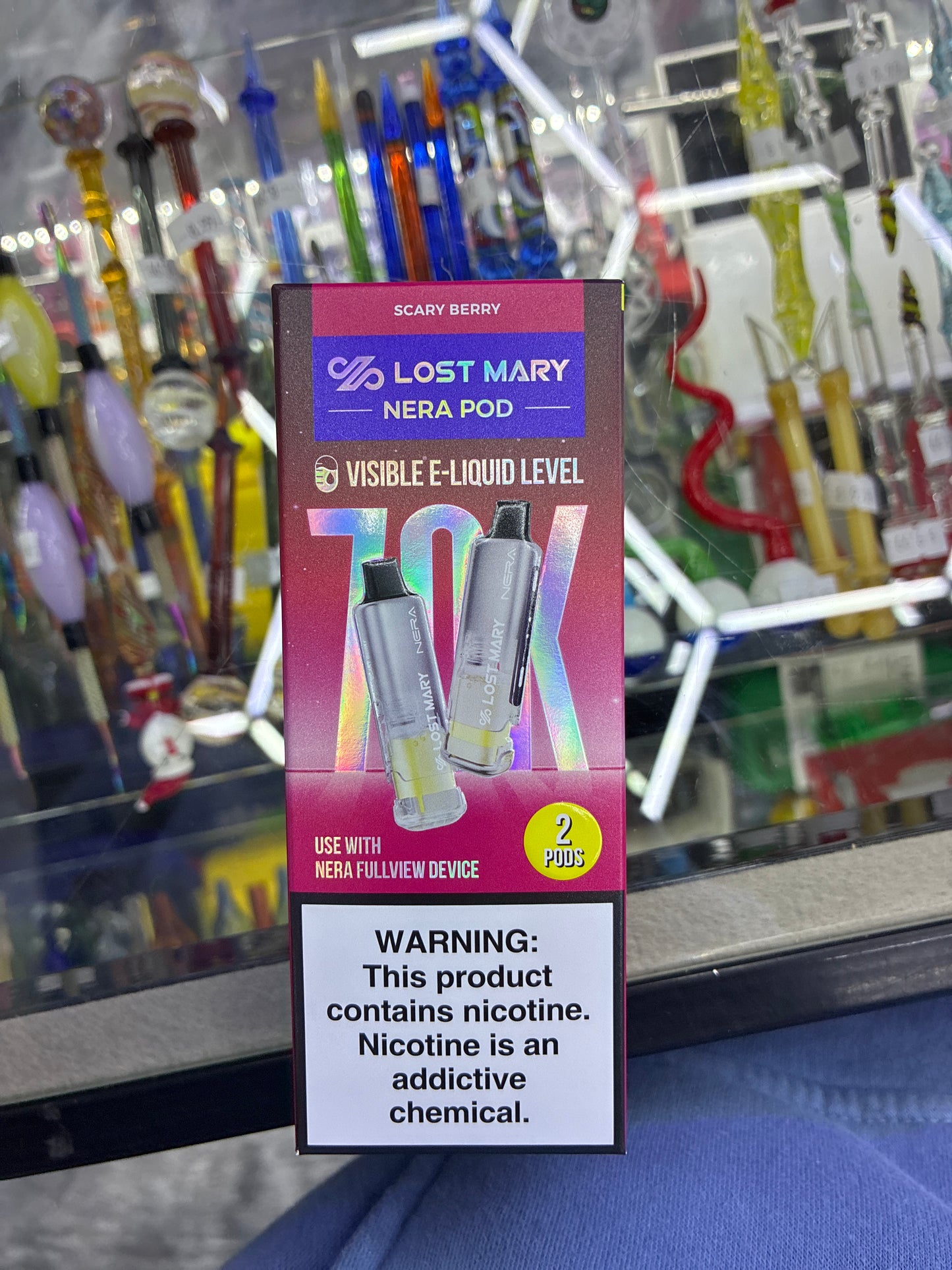 Lost Mary nera pod 2 pods 70k hits scary berry