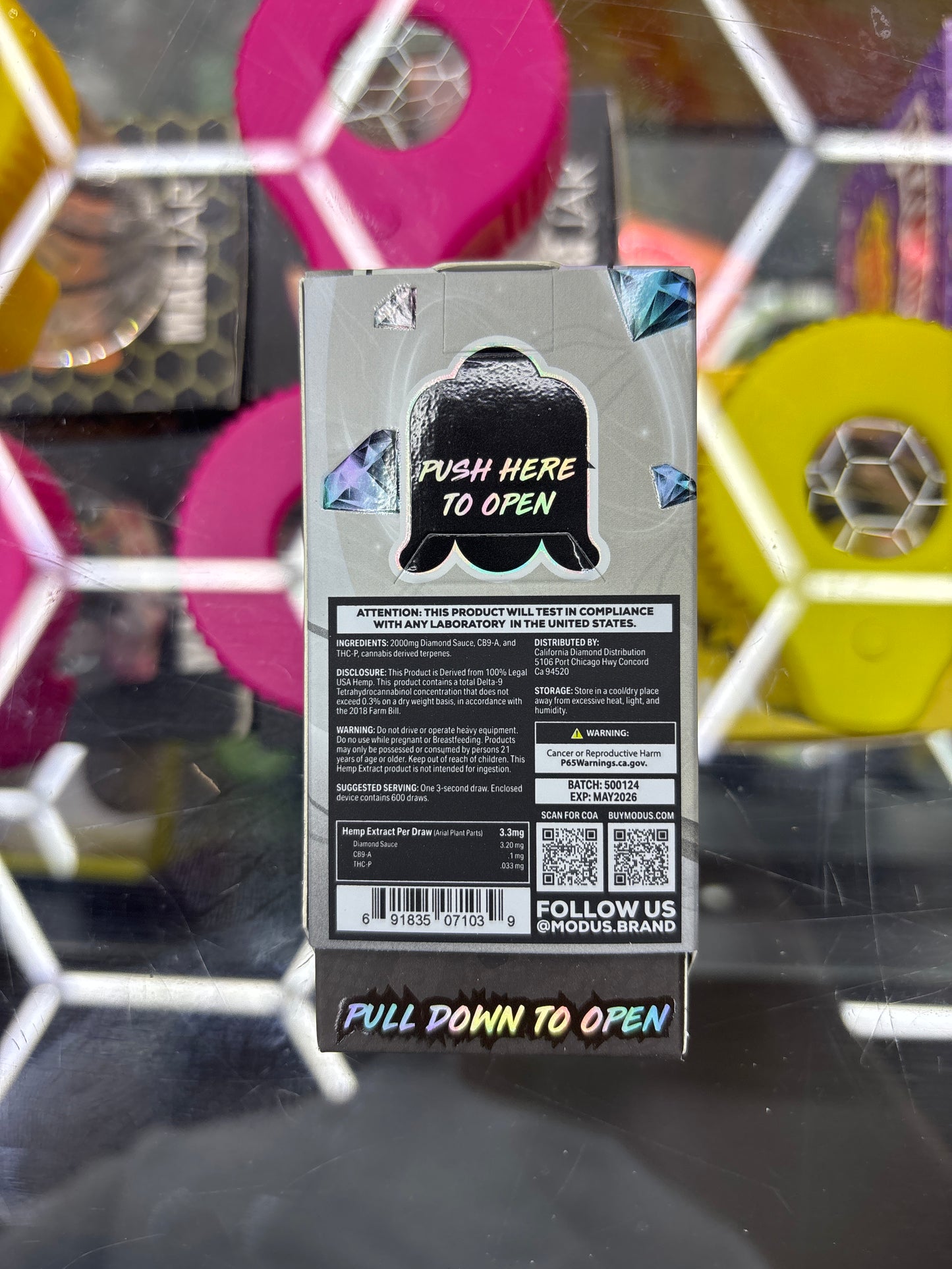 Modus platinum blend off white runtz hybrid 2g cartridge