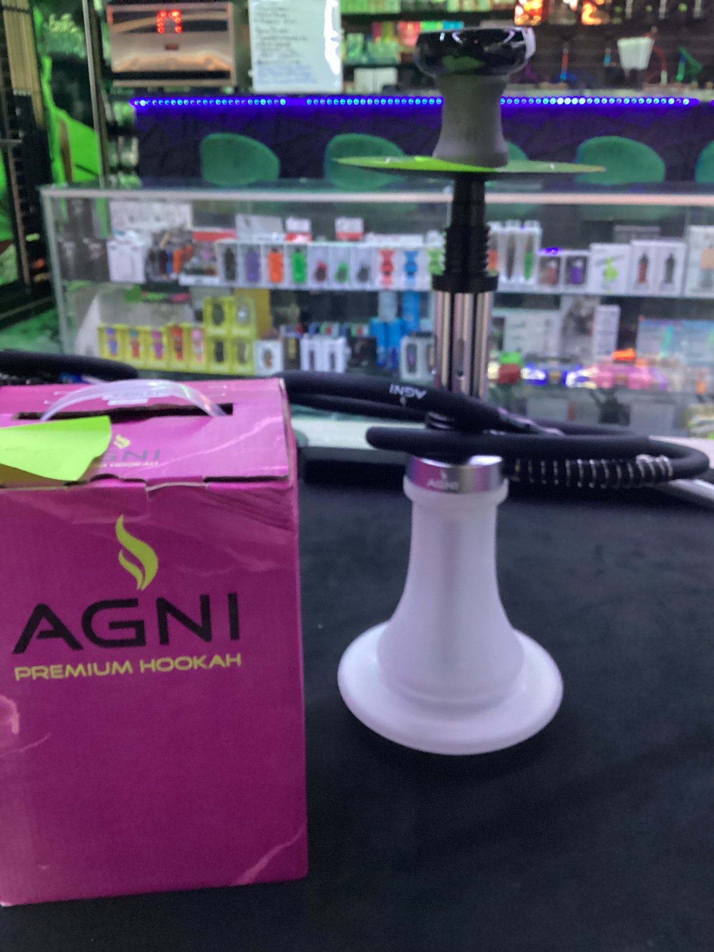 Agni hookah warzone-white