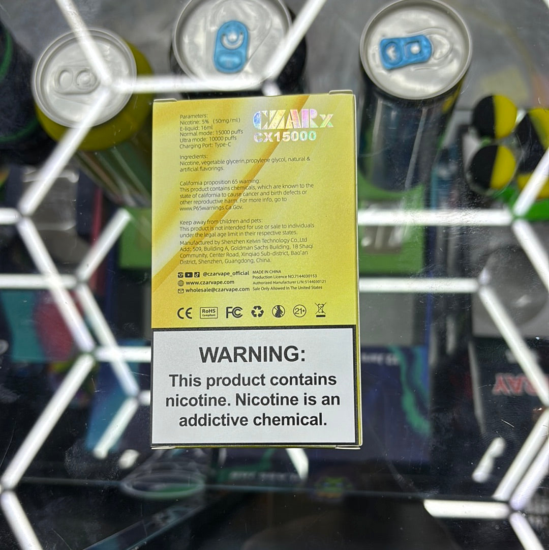 Czar cx15000 strawberry banana