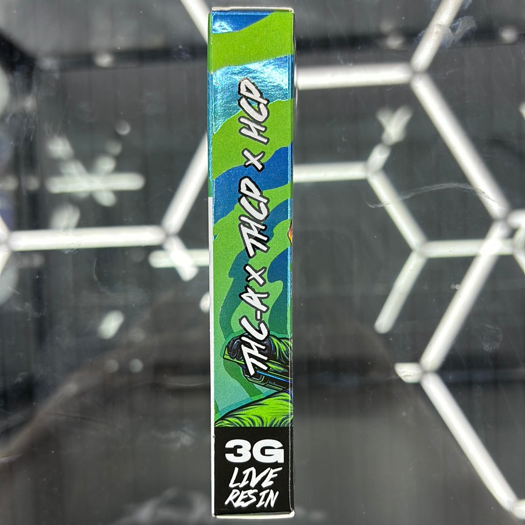 Galaxy treats, live resin, gushers KO hybrid disposable 