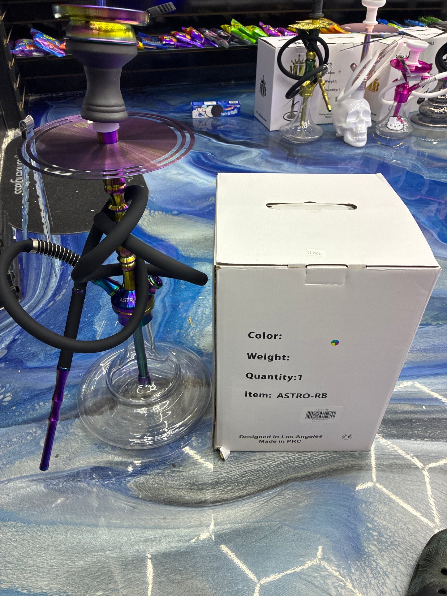 Mob Astro hookah 27’ oil spill