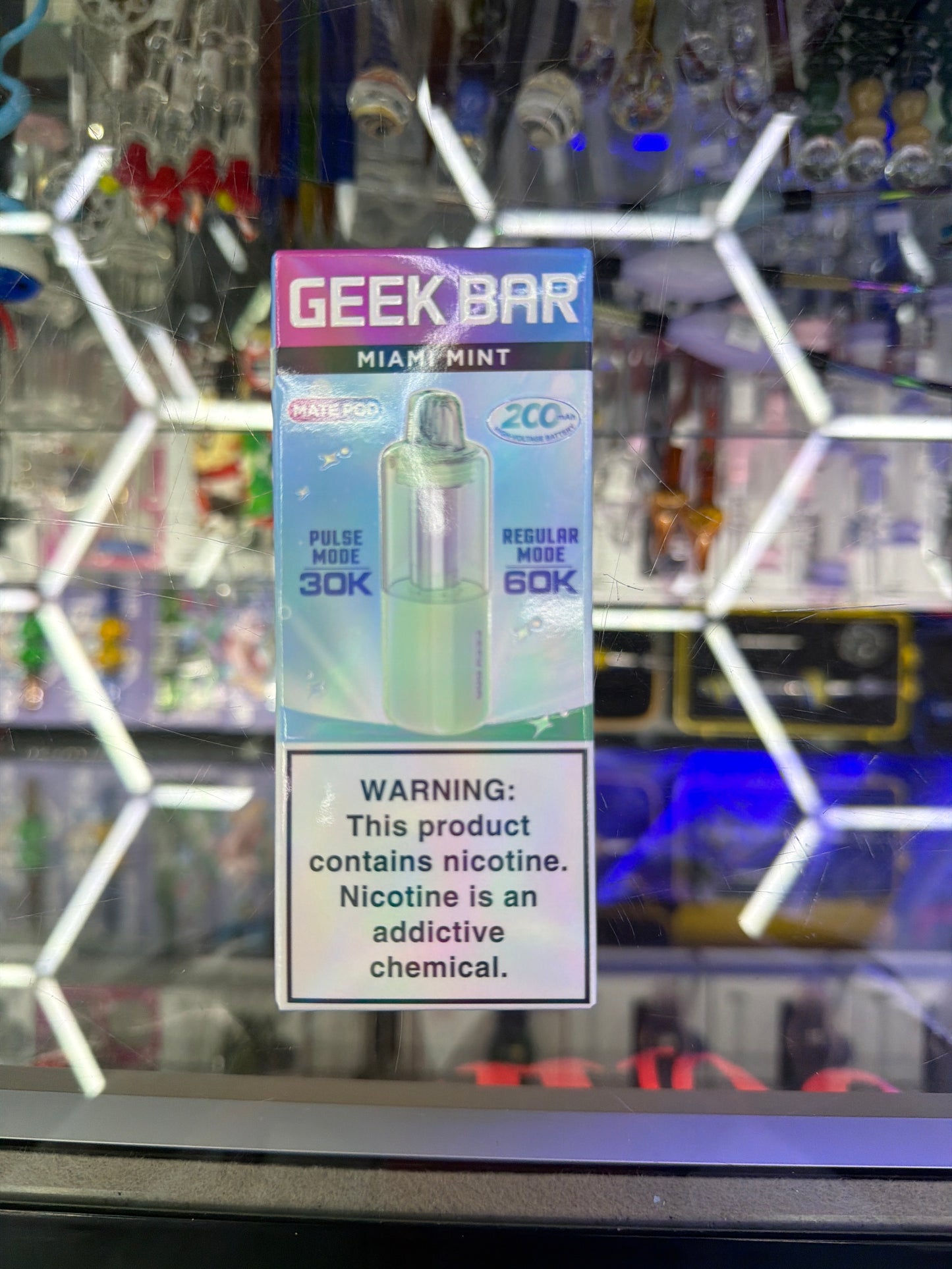 Geekbar Mate Pod 30k/60k hits Miami Mint