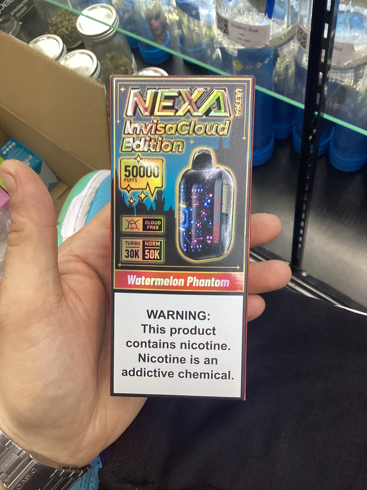 Nexa 50k puffs watermelon phantom