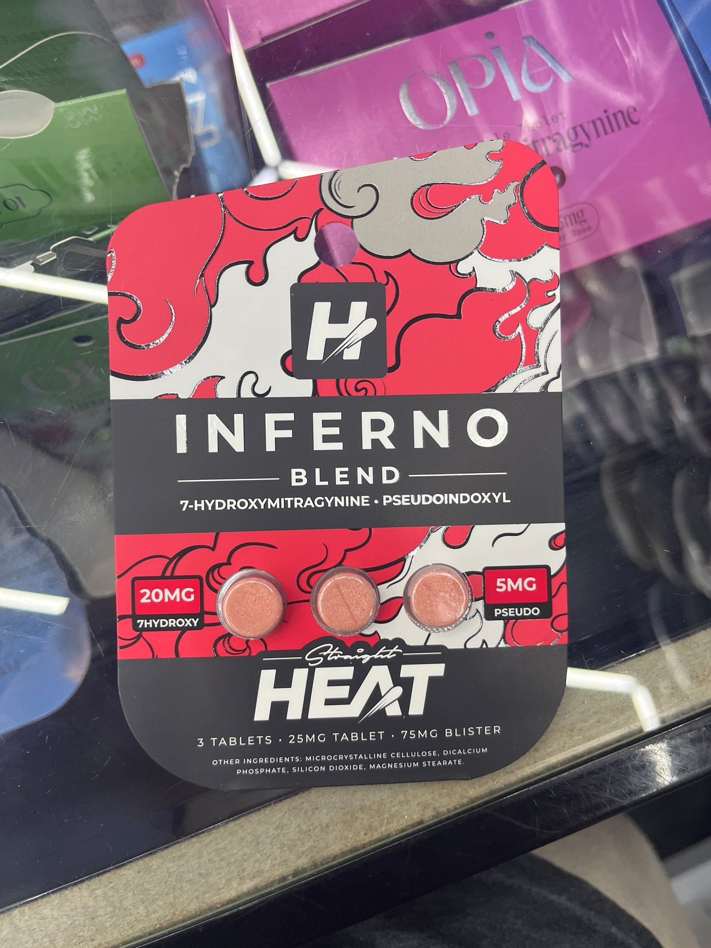 Heat inferno 7-hydroxy 3ct 25mg