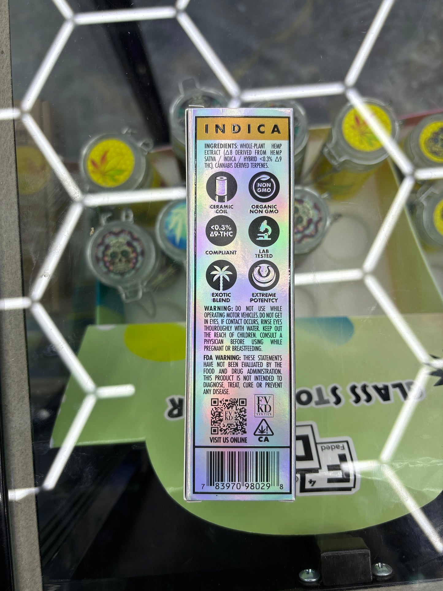 Fvkd exotics garapples, 3.5G Indica THCA diamounds