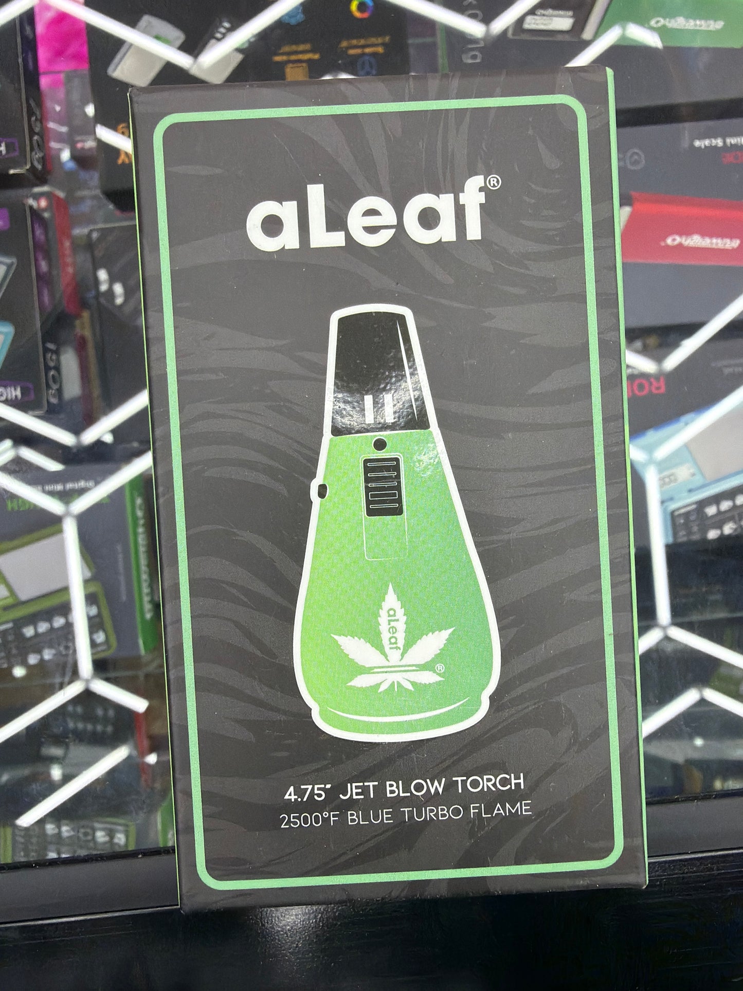Aleaf torch 4.75” jet blow torch Light Green Torch