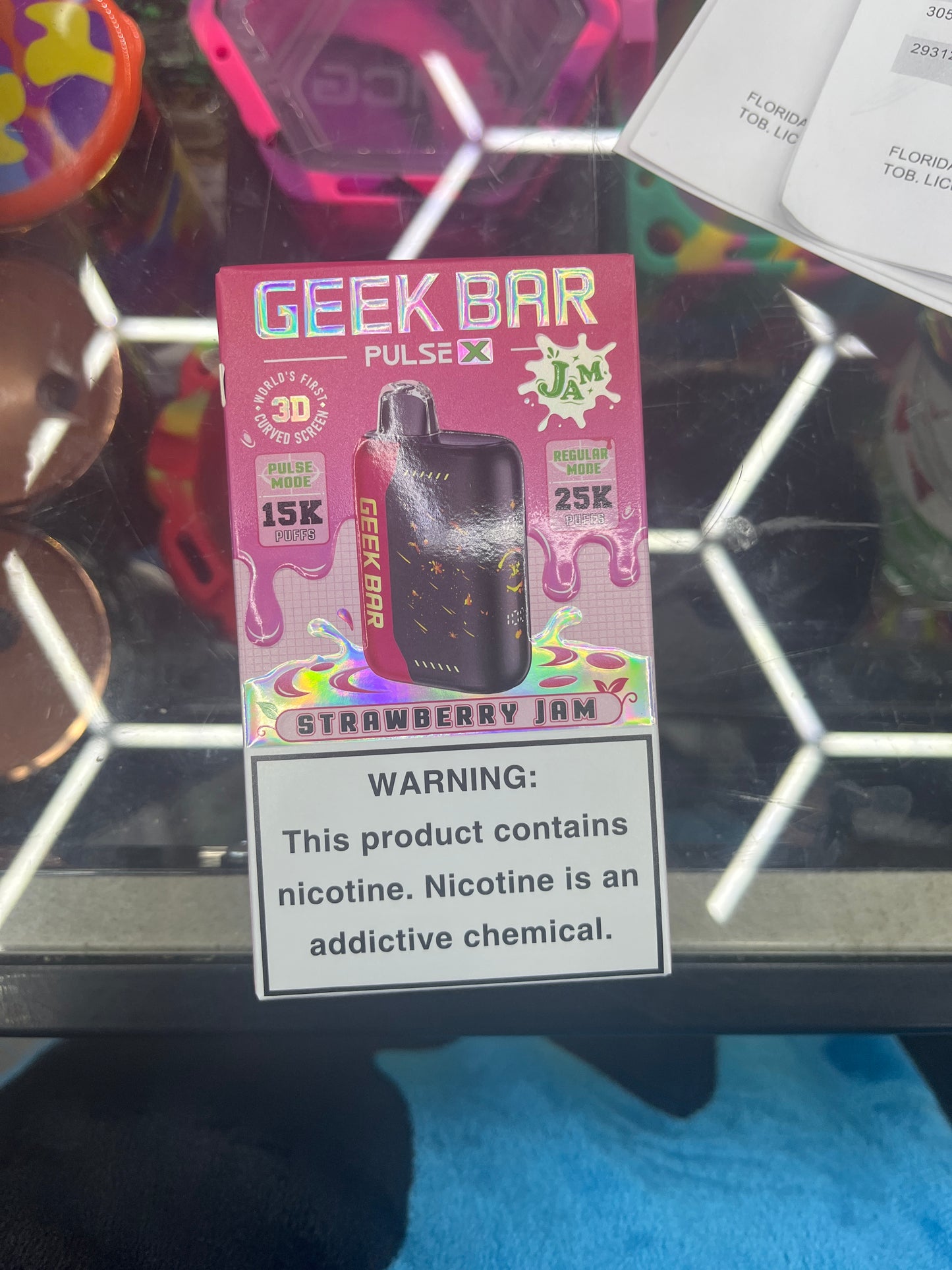 Geek bar pulse strawberry jam