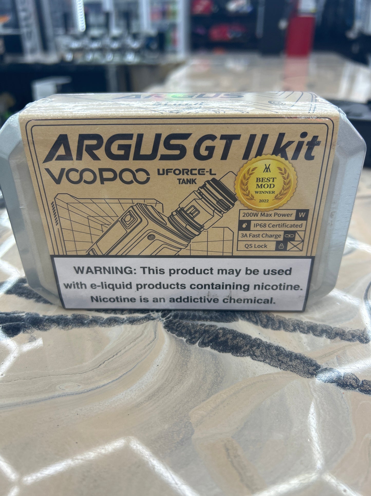 Voo poo Argus GT 2 kit graphite