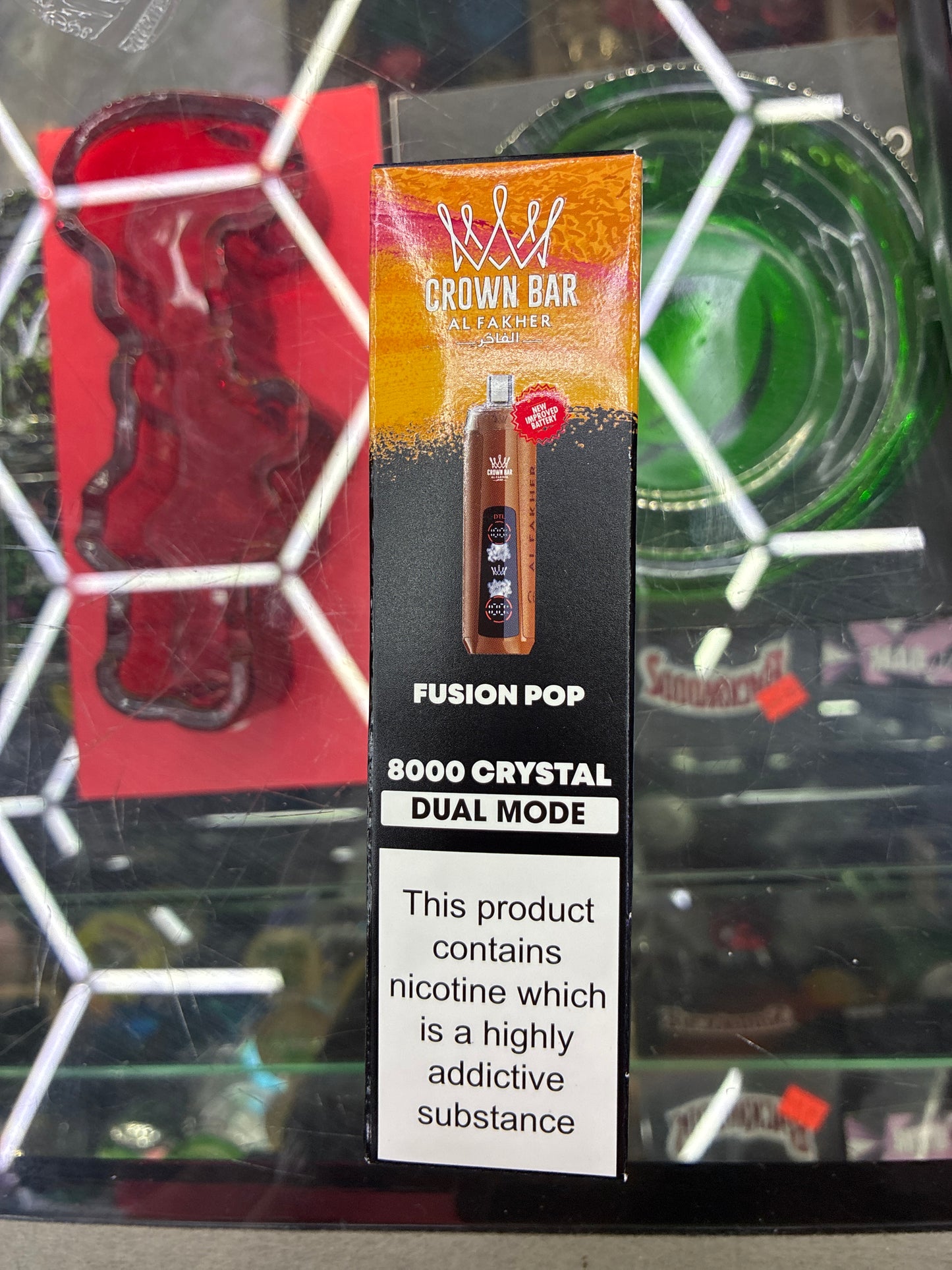 Al fakher crown fusion pop blast edition 8kpuffs