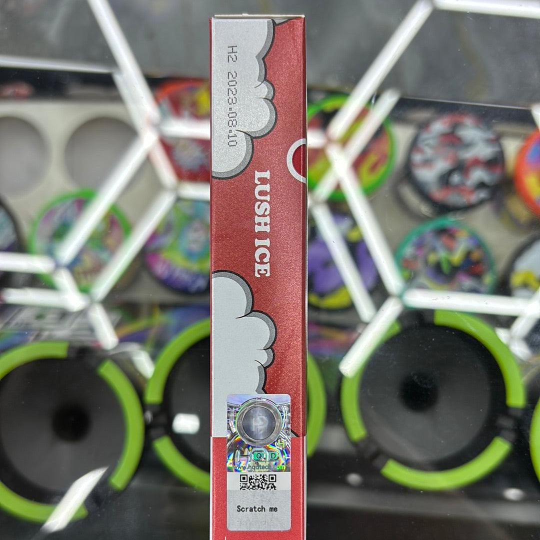 HQD lush ice, 1200 puffs curvie plus