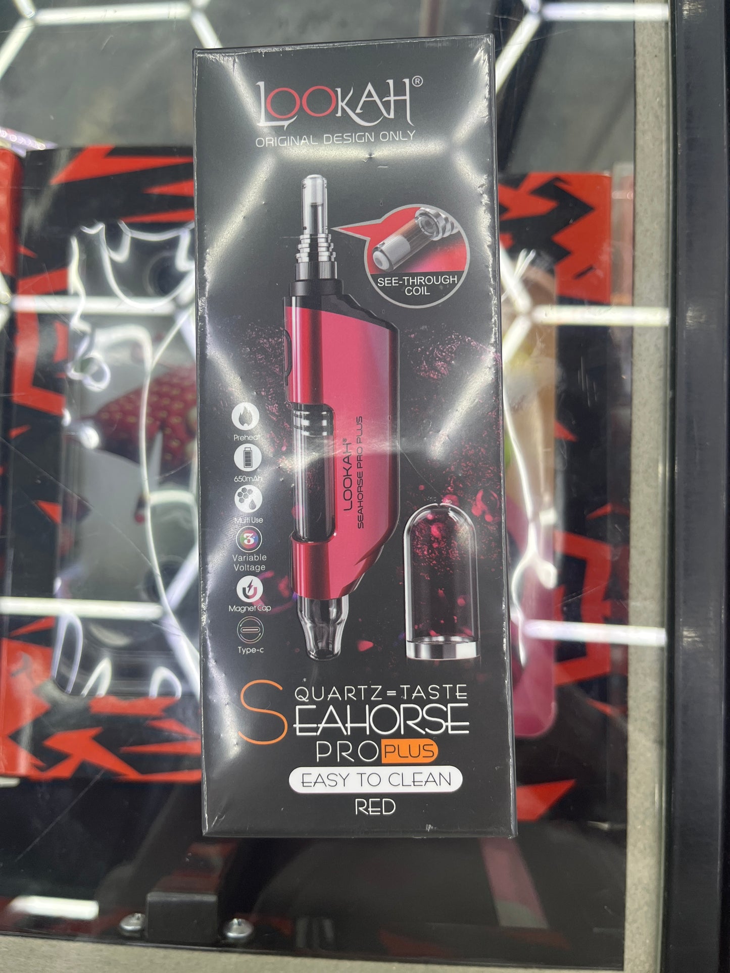 Lookah seahorse pro plus, red