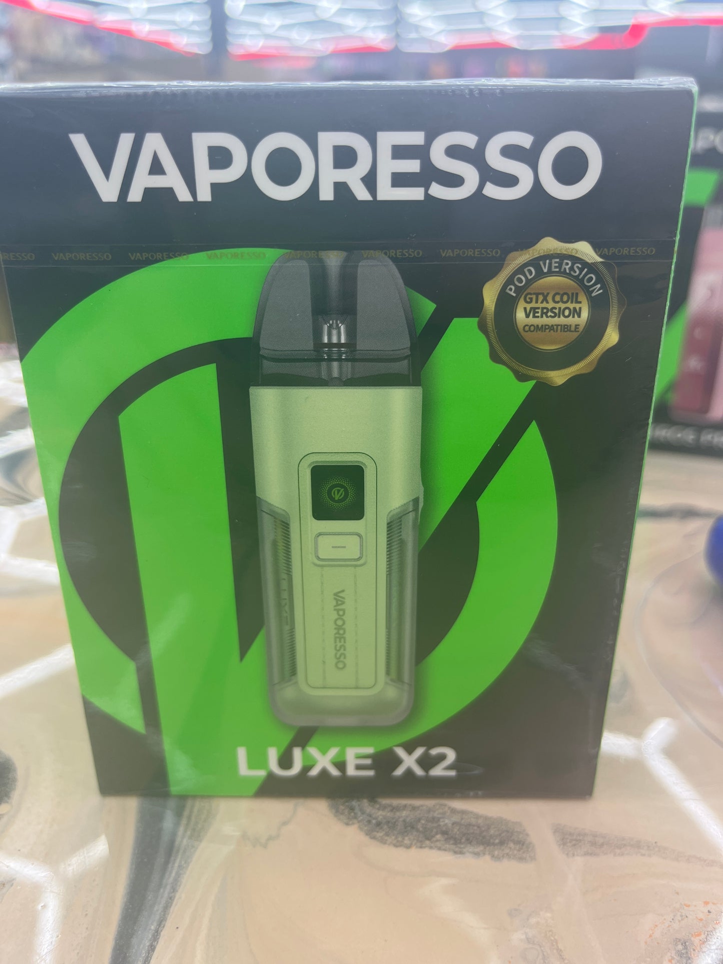 Vaporesso luxe x2 avocado green