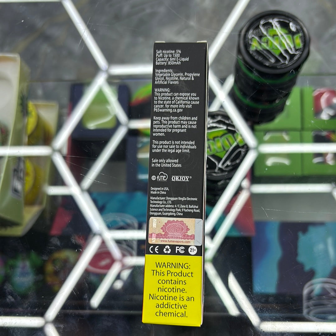 Fume extra strawberry banana 1500 puffs