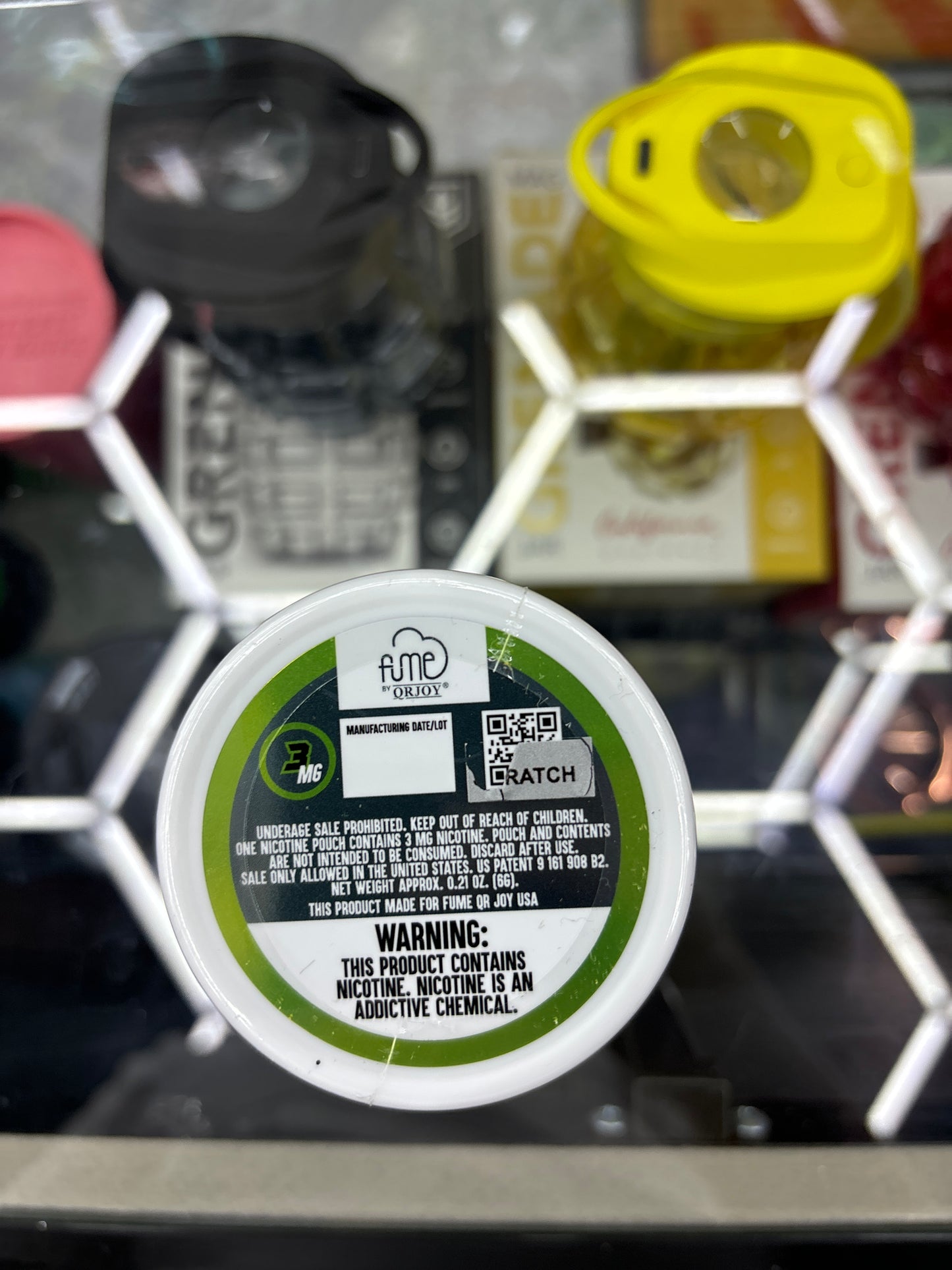 Fume nicotine pouches, menthol 3mg 20 pouches