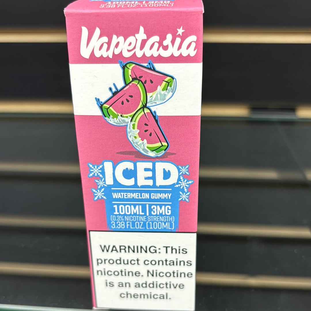 Vapetasia watermelon gummy 3MG, iced