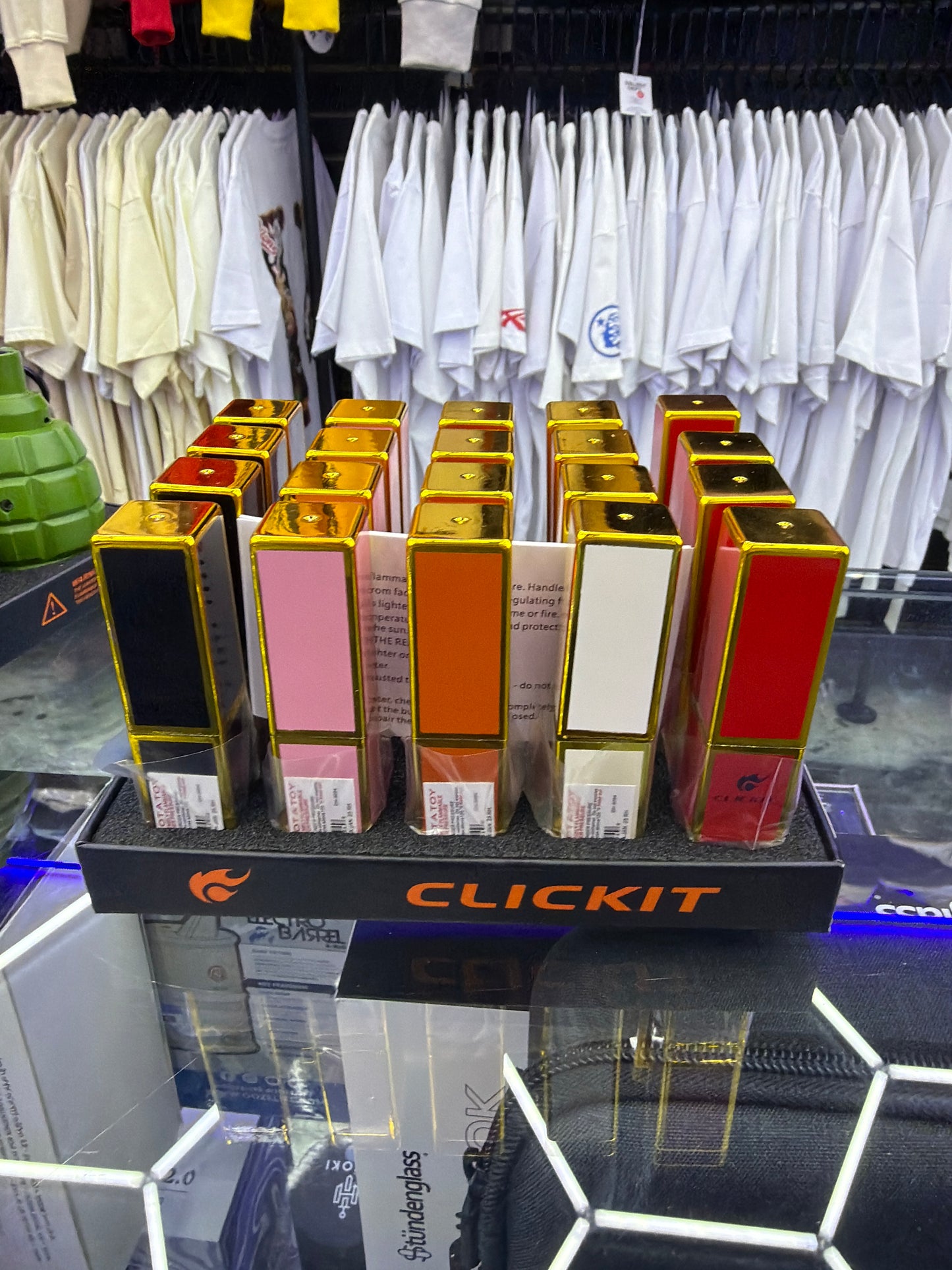Clickit lipstic lighter