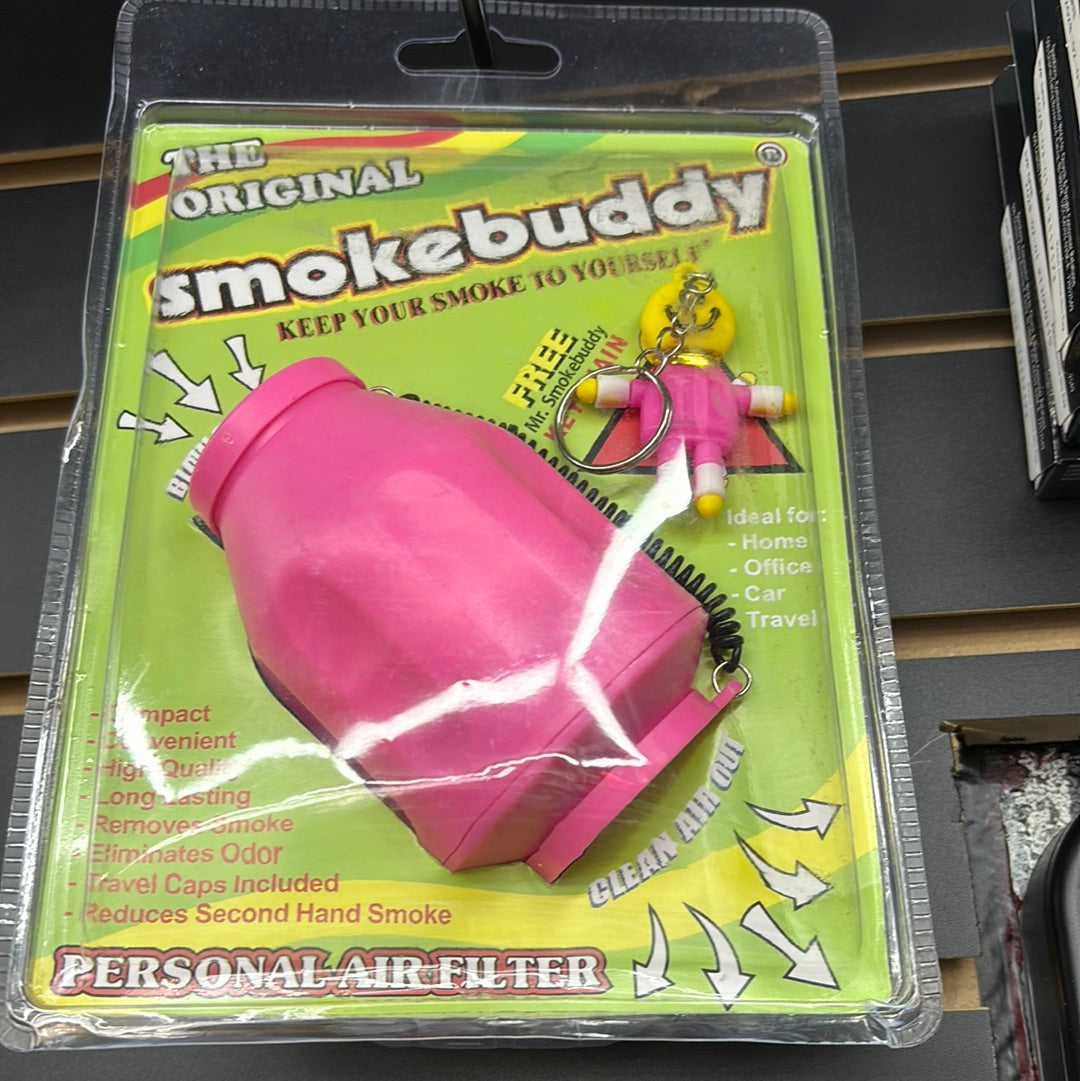 Smoke buddy pink blue