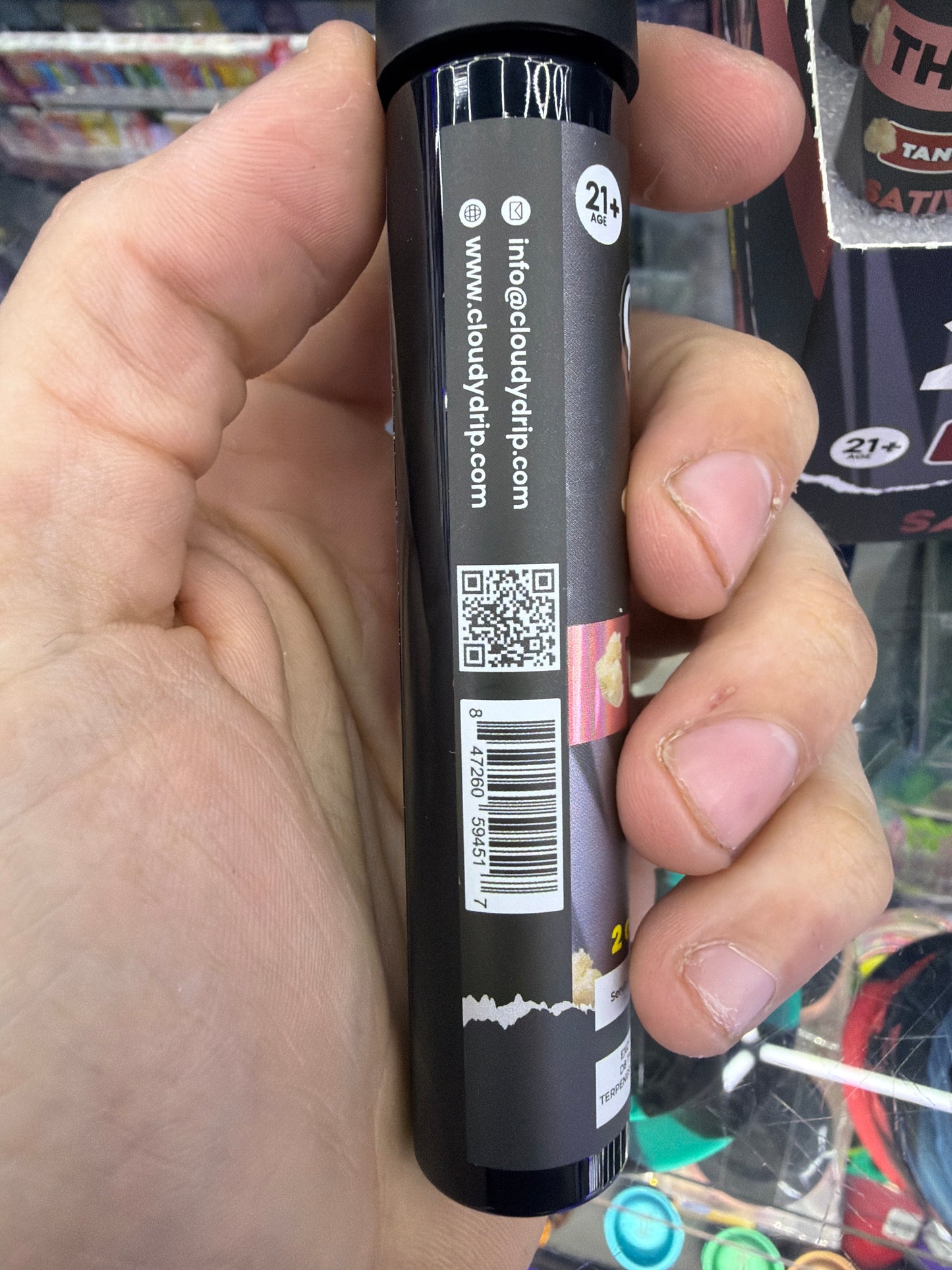 Cloudy Drip 2g Crumble Preroll Pineapple Haze sativa thcp