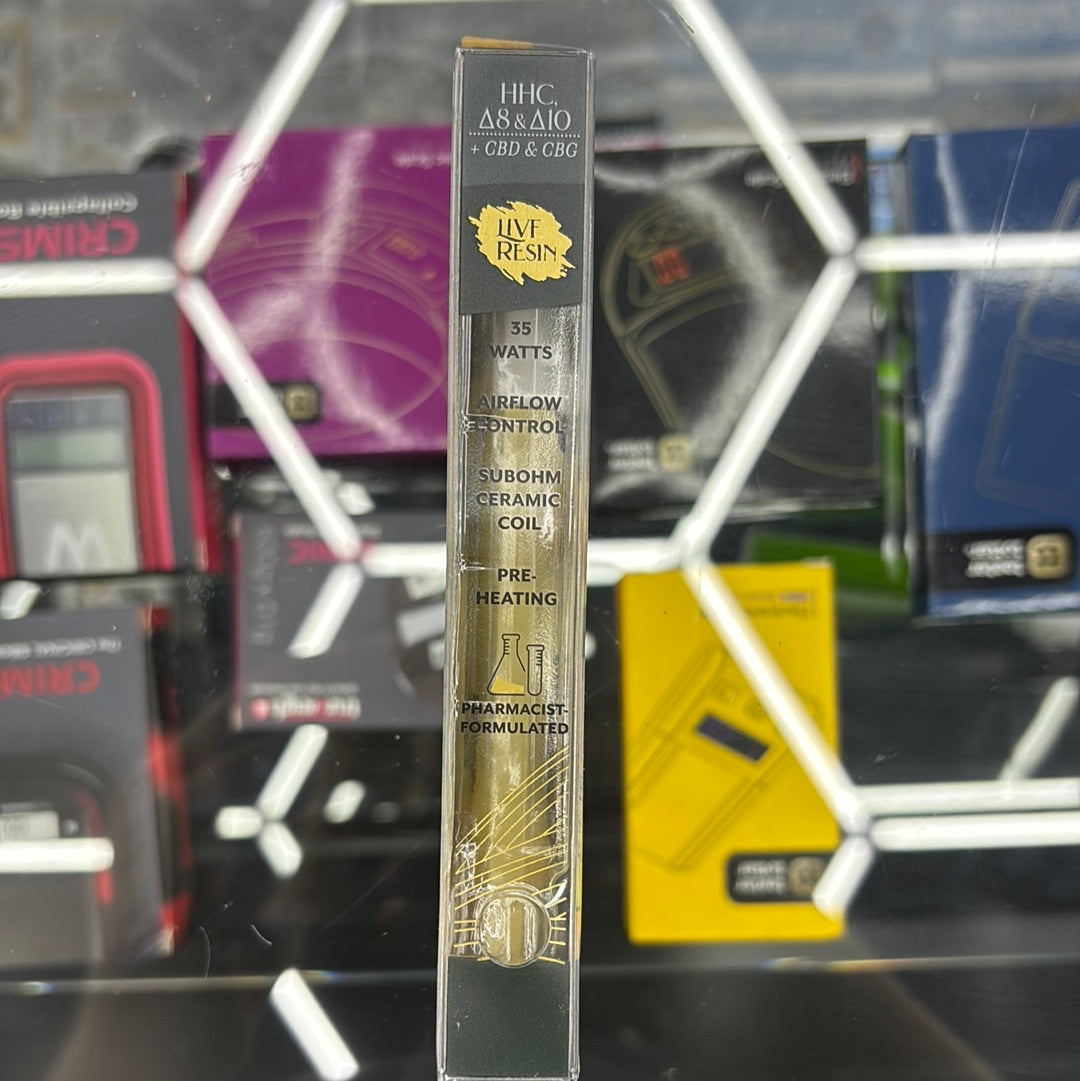 Mellow fellow, golden goat, live resin hybrid