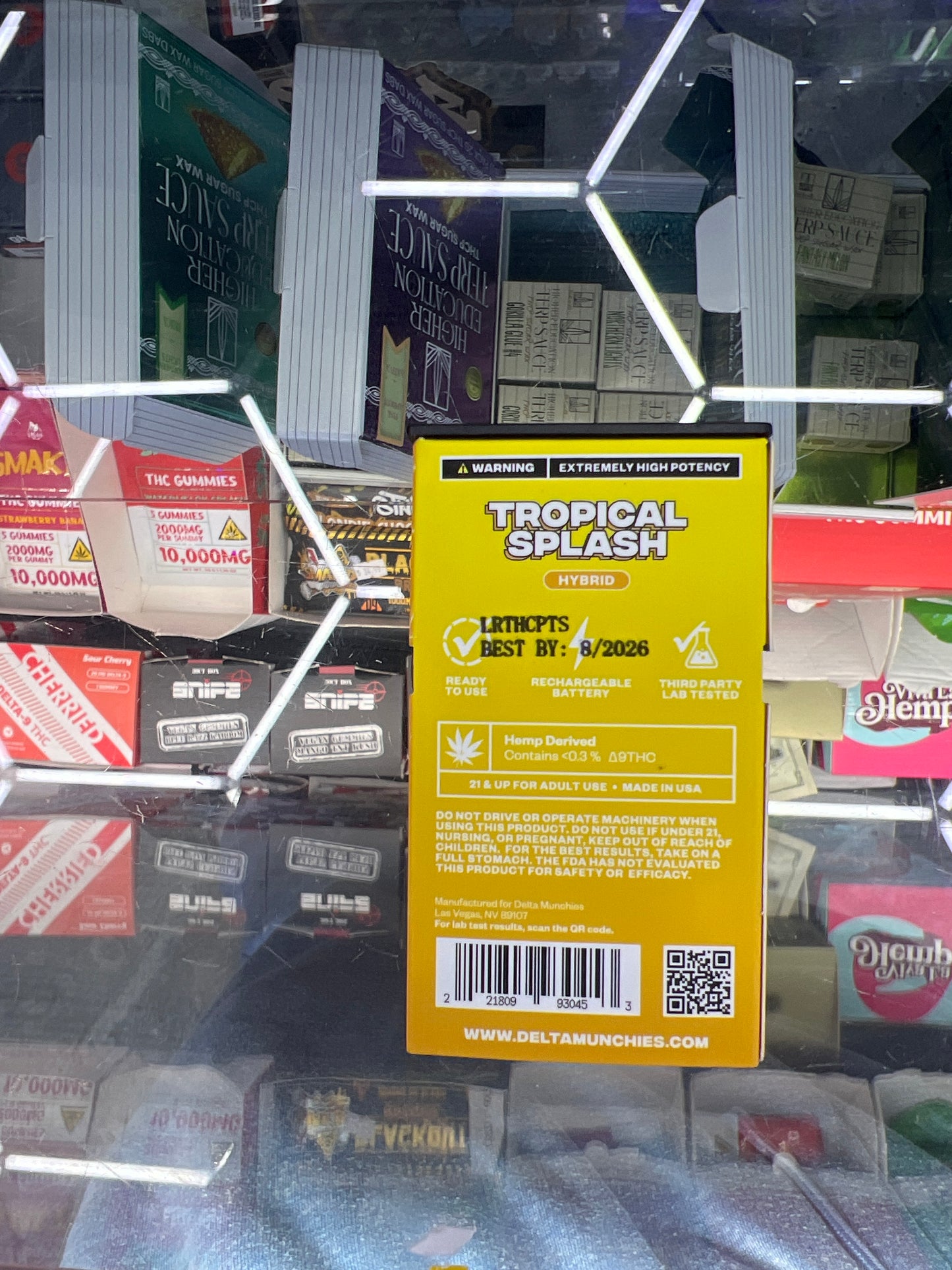 Munchies lil ripper 2ml hybrid tropical splash