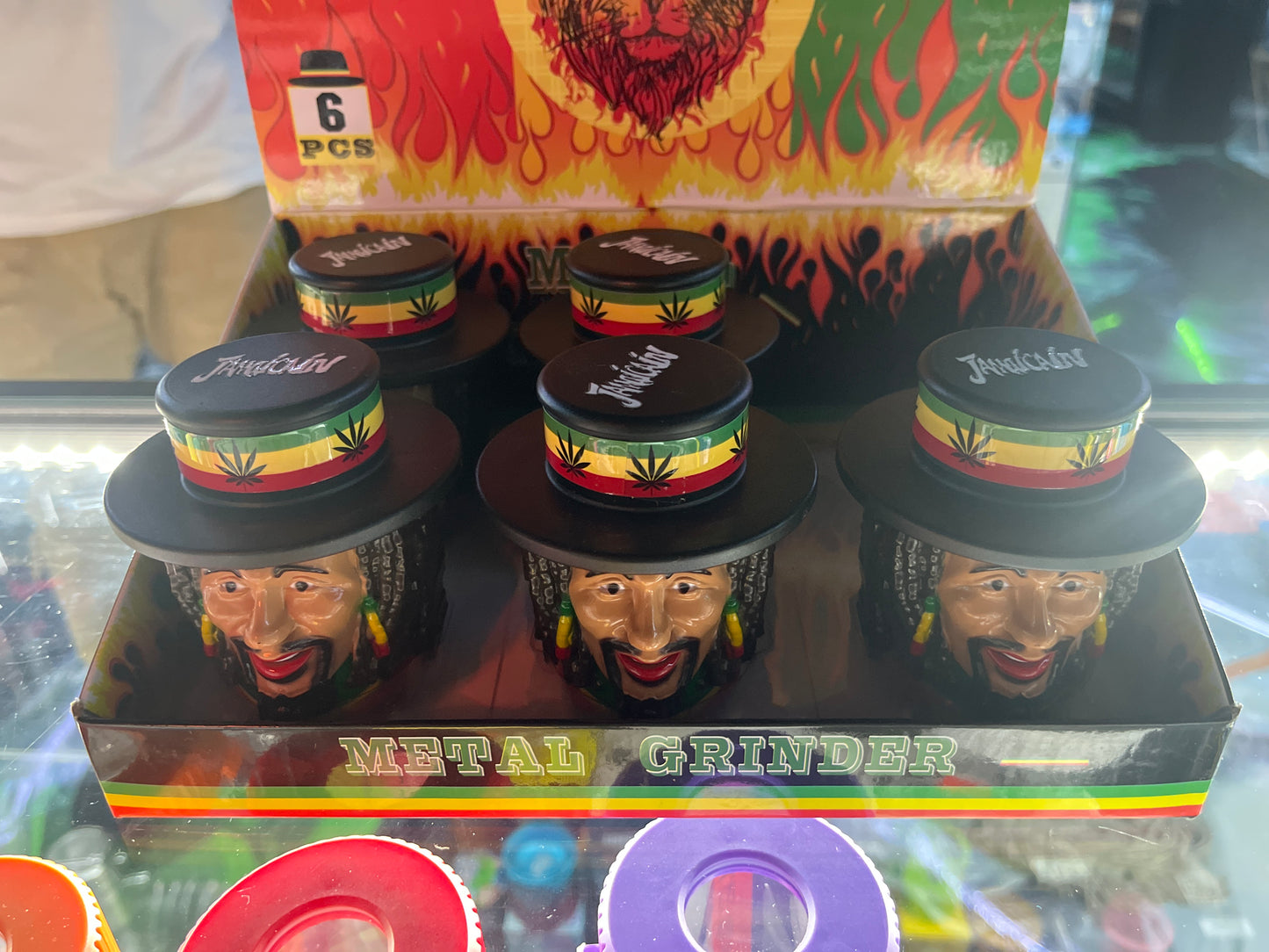 Jamaican head grinder