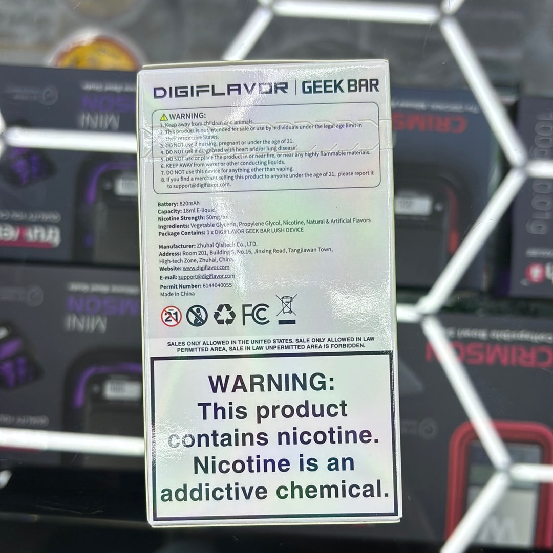 Geekbar 20,000 puffs sour apple jolly rancher