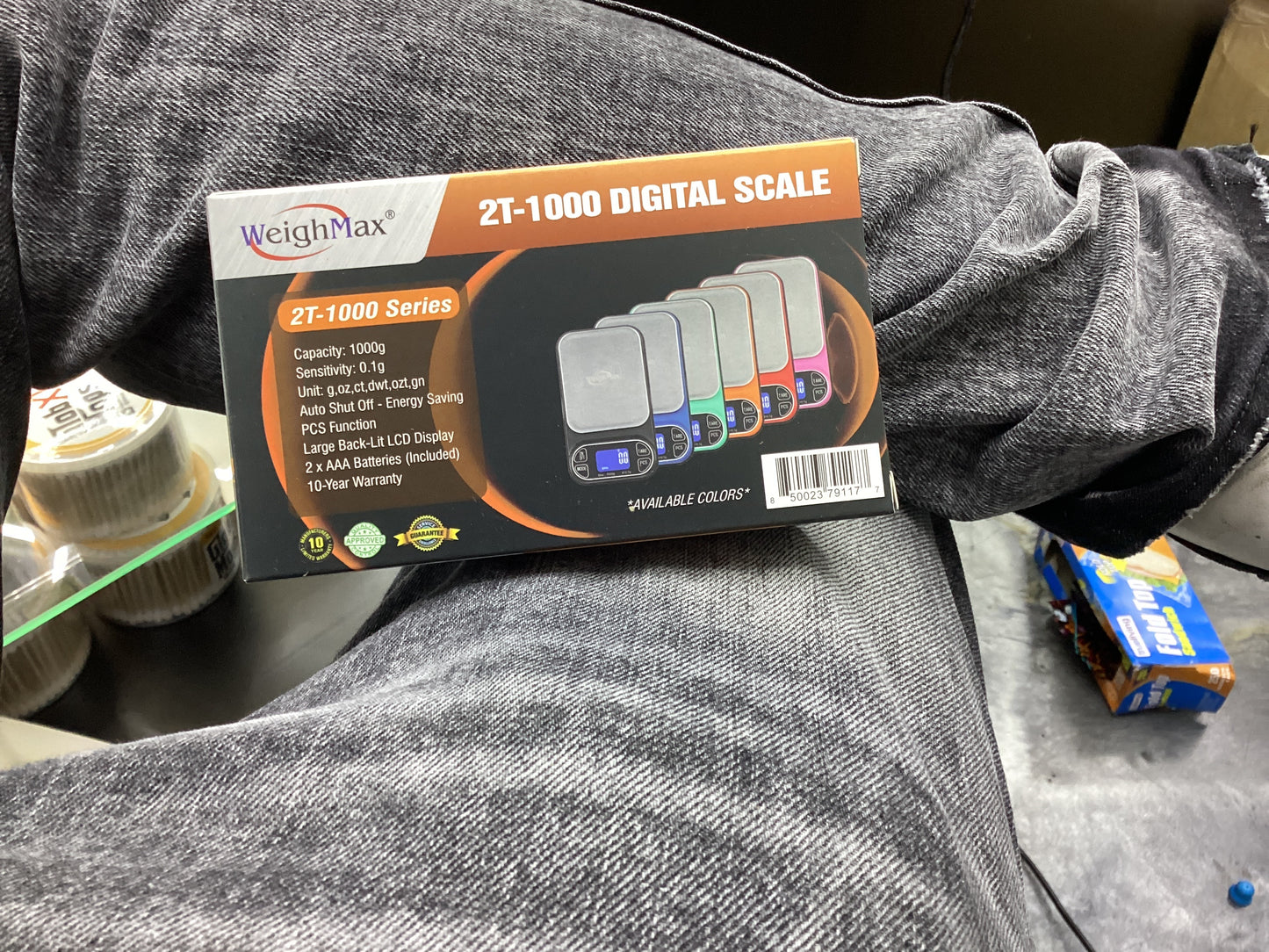 Weigh max 2t-1000 scale