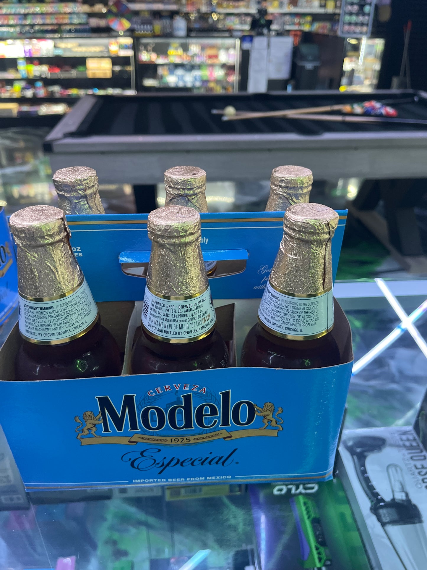 Modelo especial 12oz 6pack