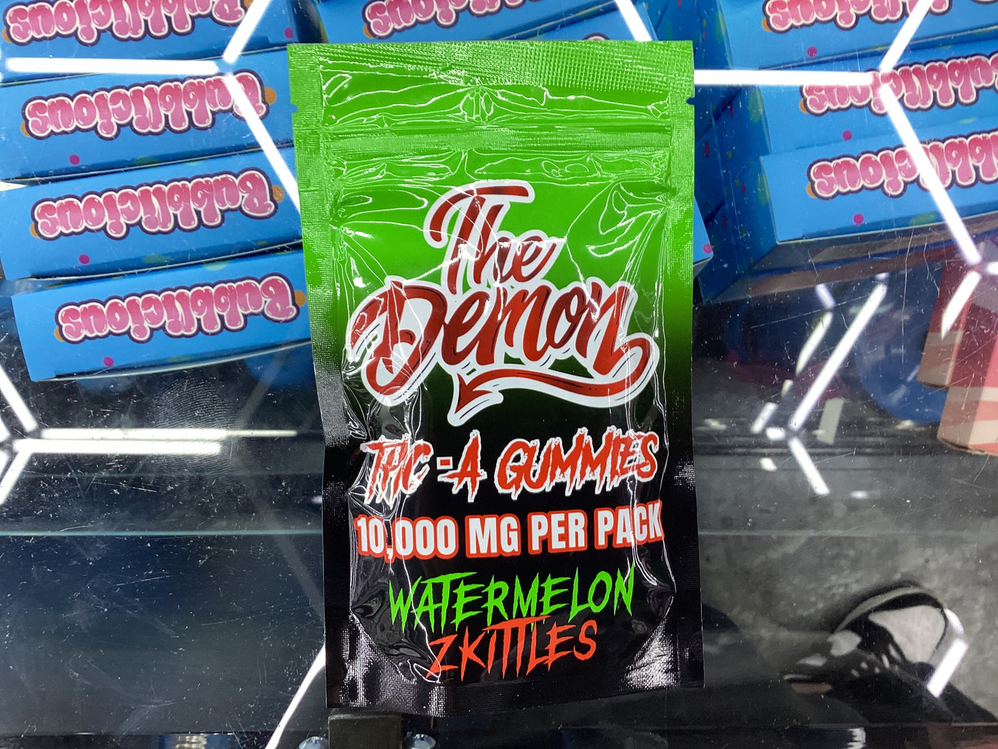 The demon gummies watermelon zkittles 10,000mg