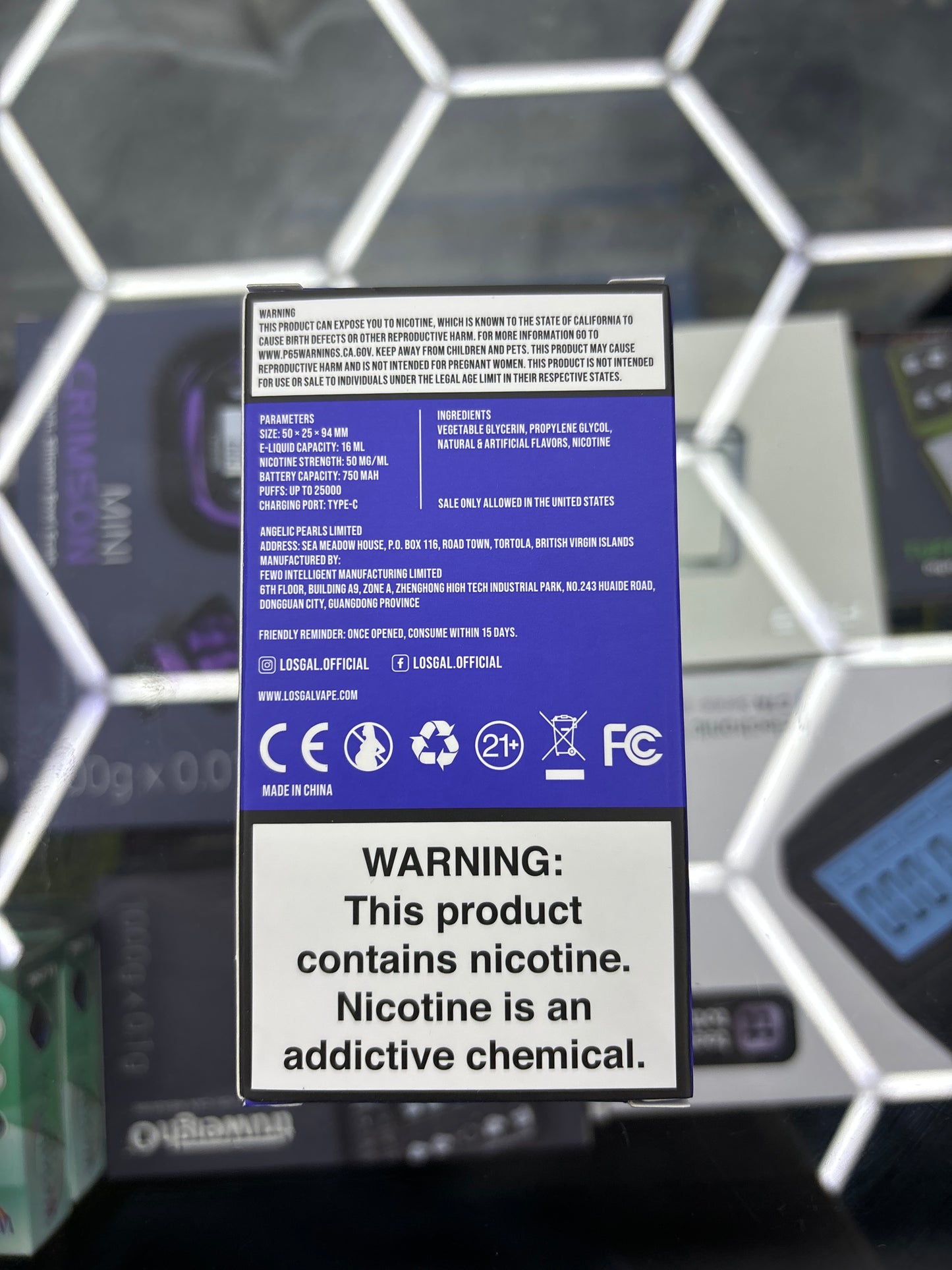 Losgal mc25000 Miami mint