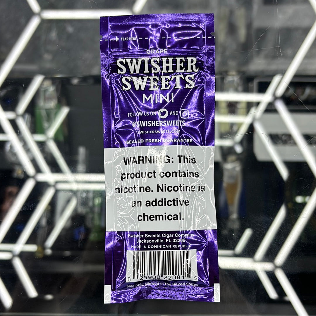 Swisher sweets mini grape 3mini cigarillos