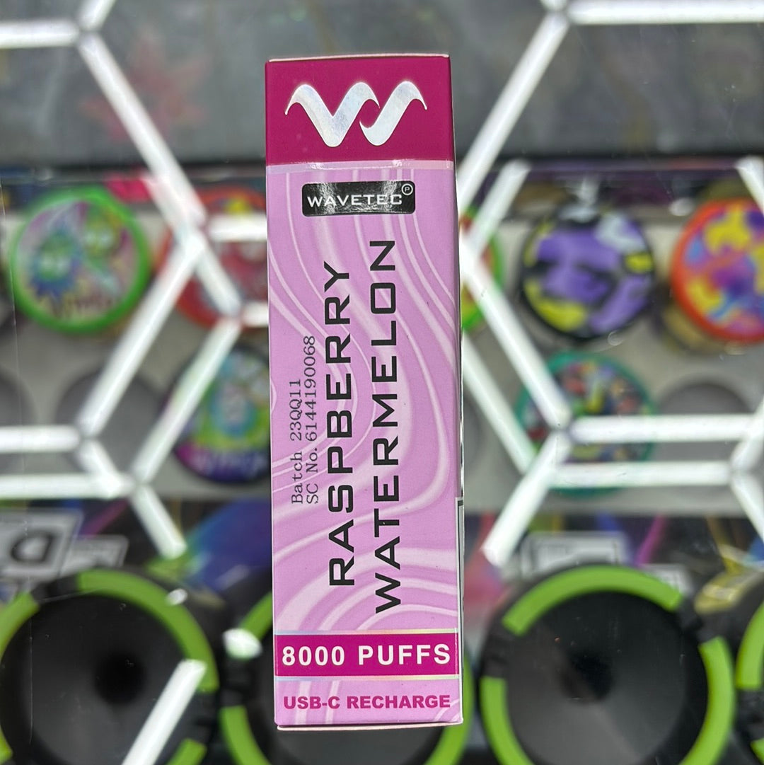 Wave raspberry watermelon, 8000 puffs