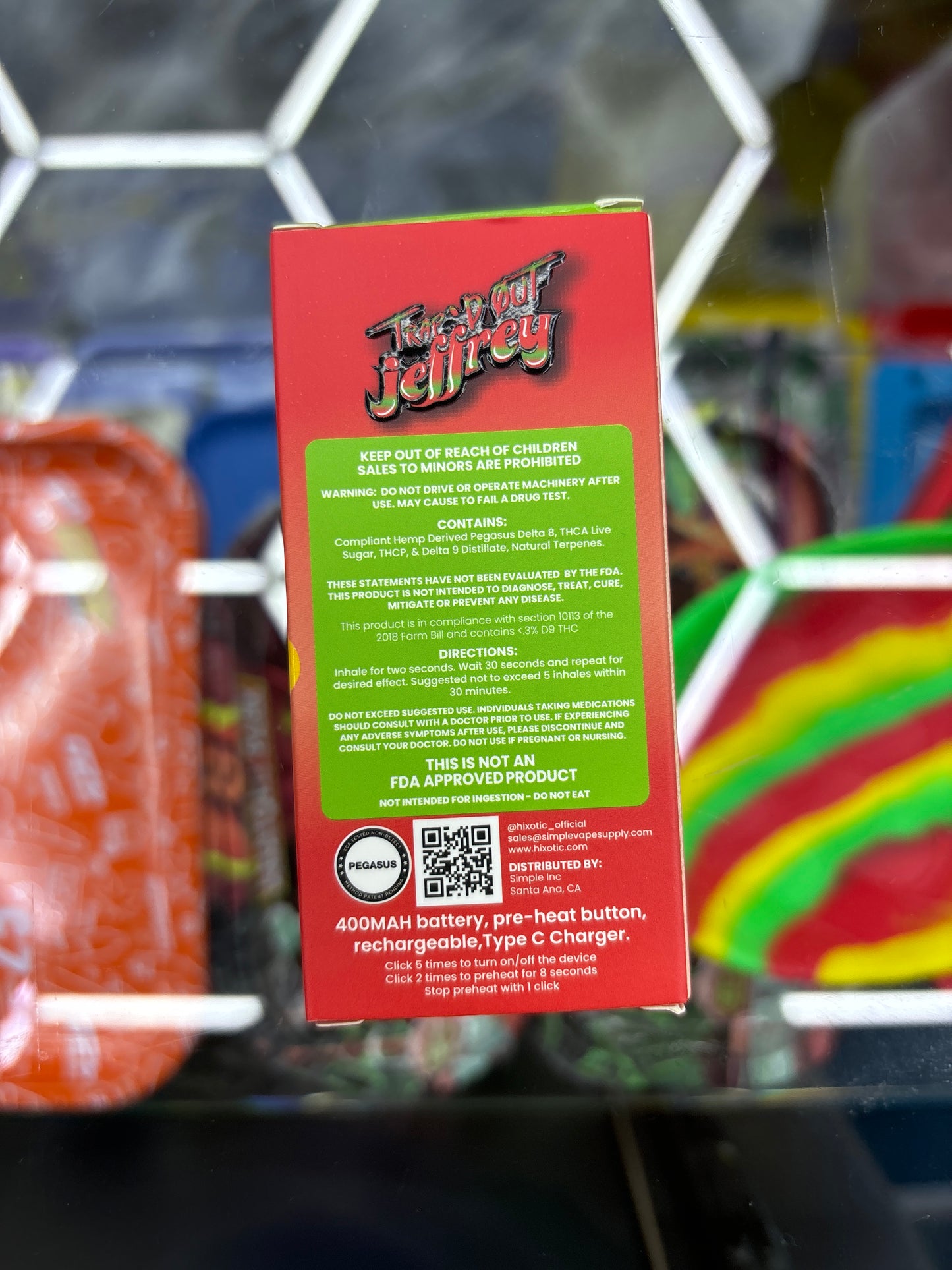 Hixotic cherry bomb trap’d out Jeffrey hybrid